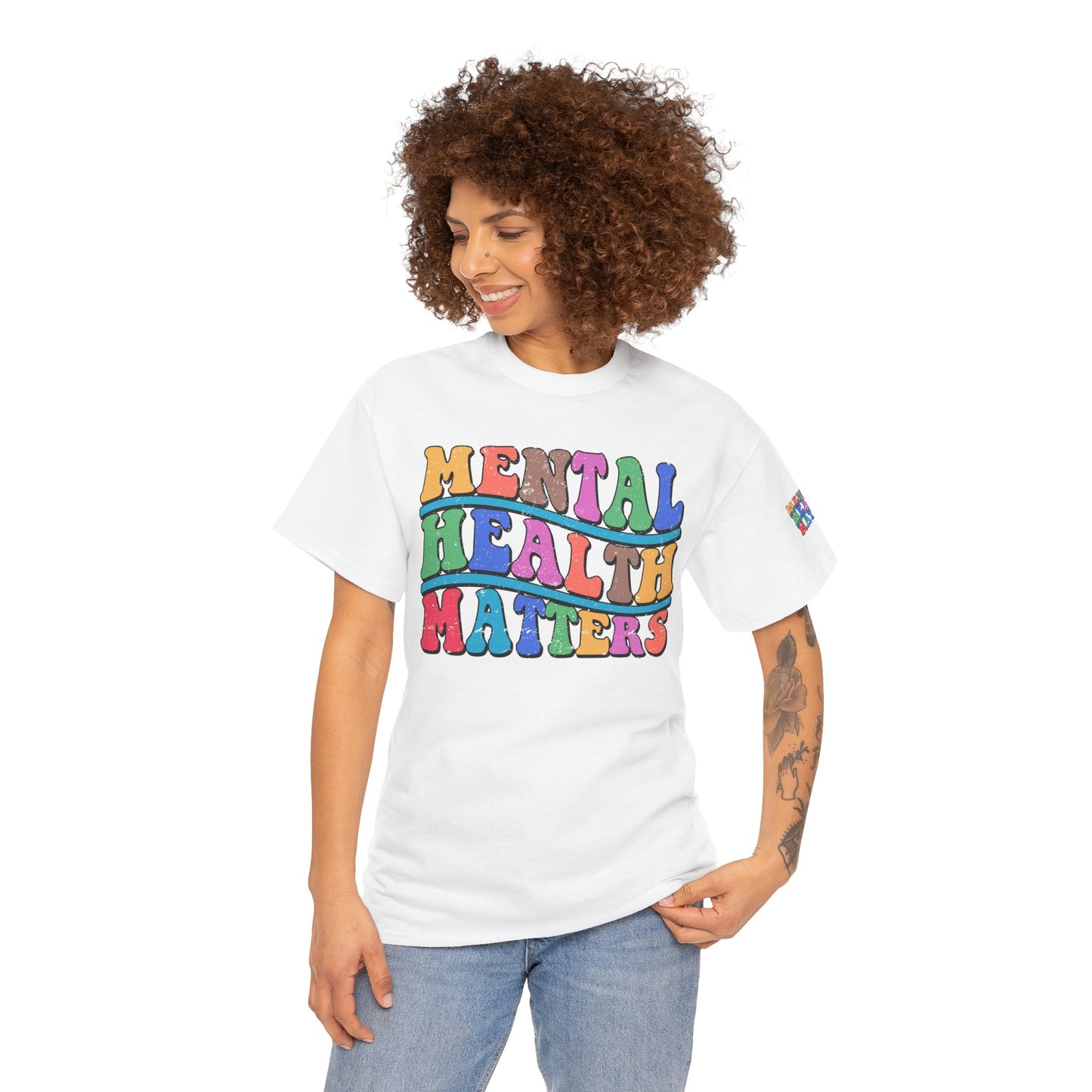 Mental Health Matters-Heavy Cotton Tee