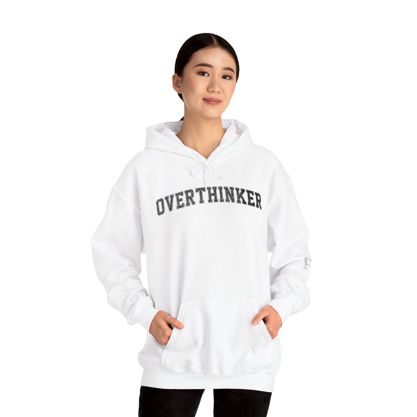 Overthinker-Trying Present-Unisex Heavy Blend™ Hoodie