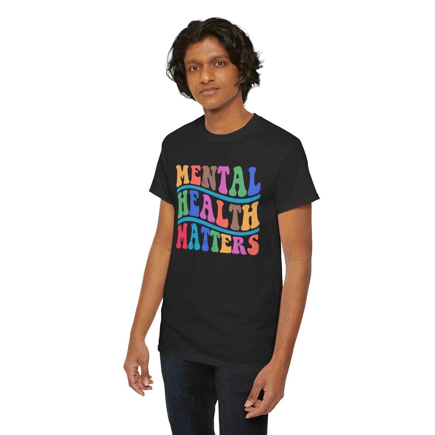 Mental Health Matters-Heavy Cotton Tee