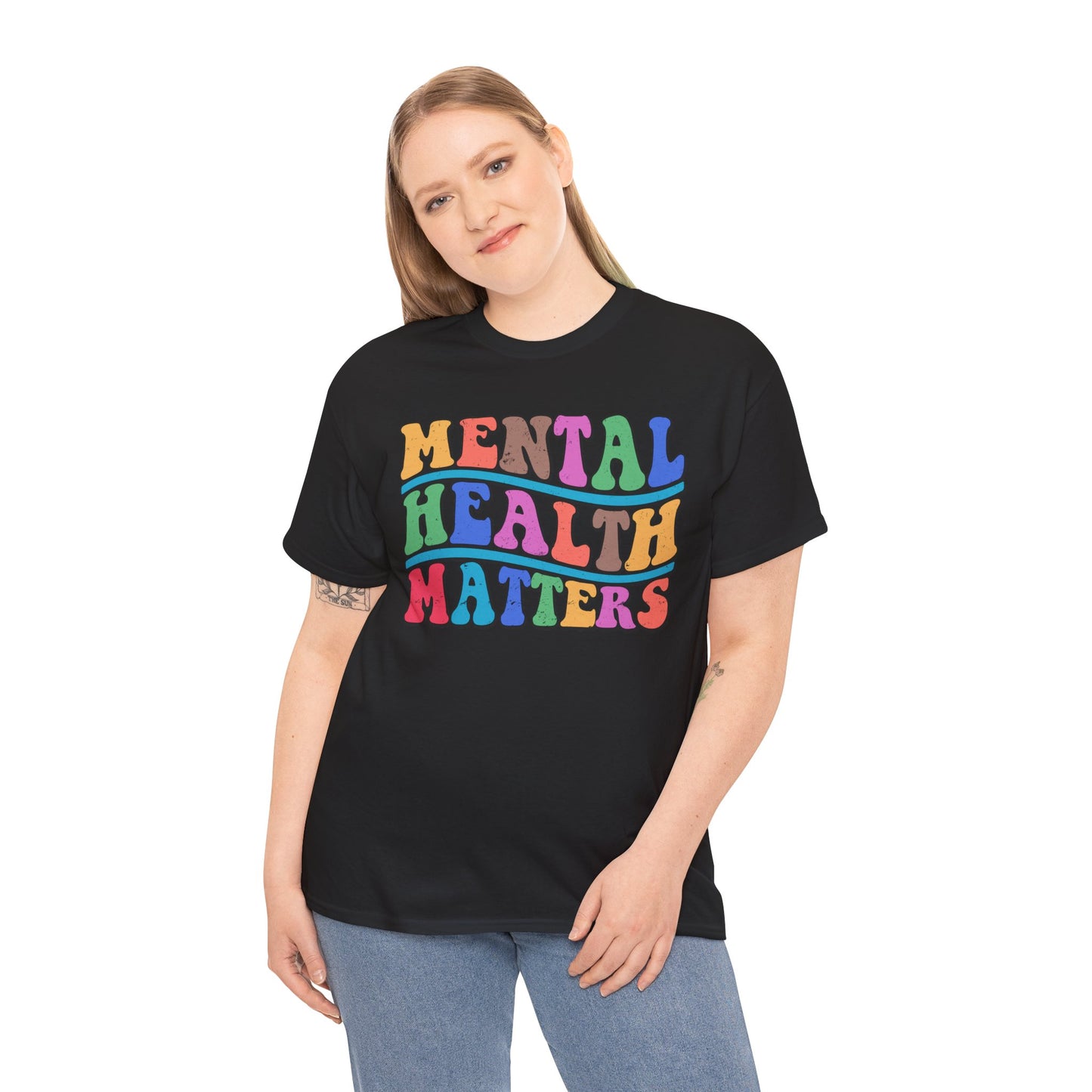 Mental Health Matters-Heavy Cotton Tee