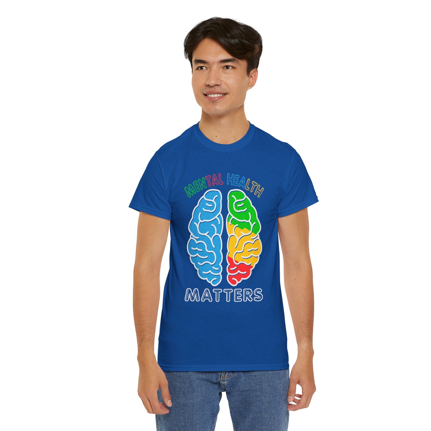 Mental Health Matters-Heavy Cotton Tee