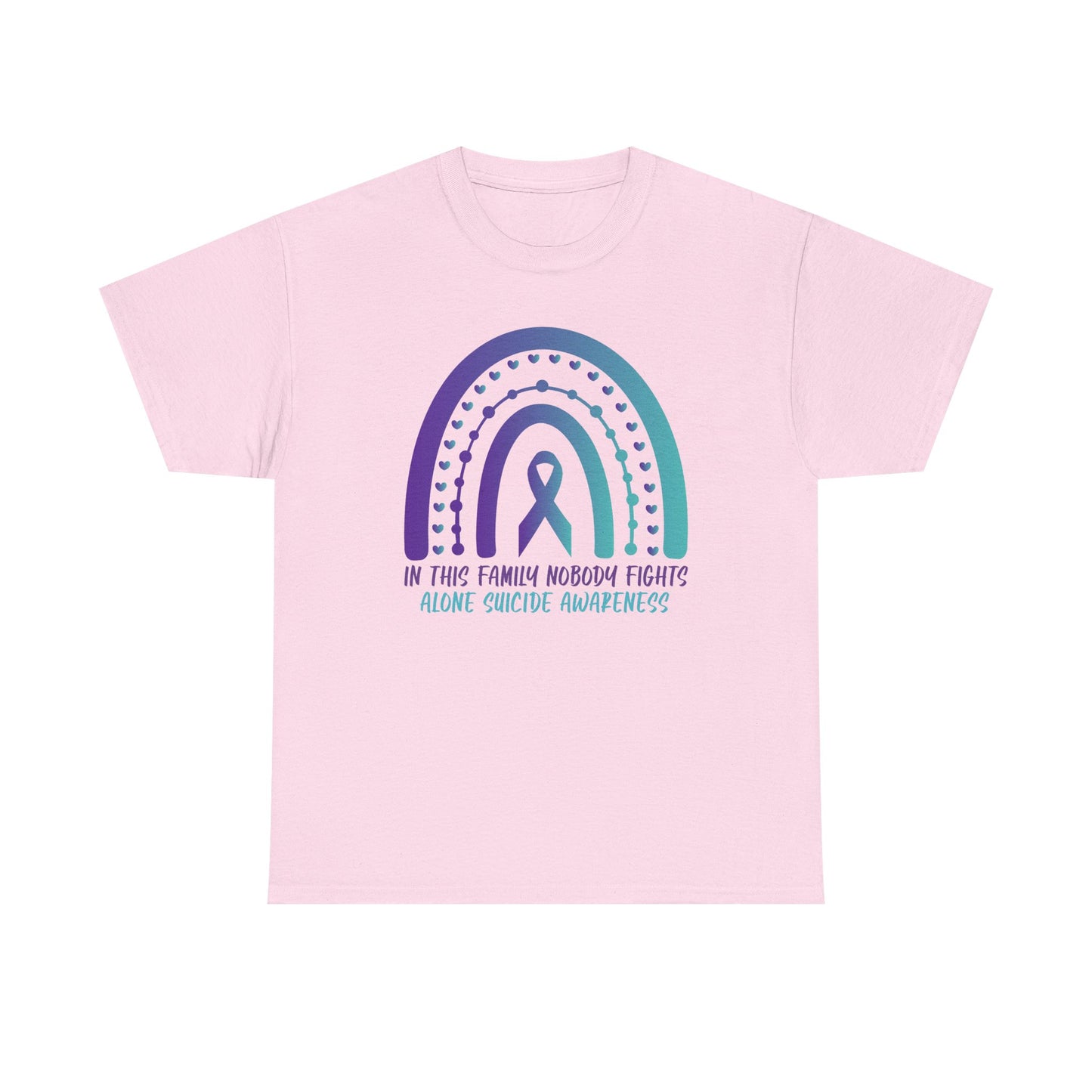 Suicide Prevention Awareness-In this Family Noone Fights Alone-Limited Edition T-shirts