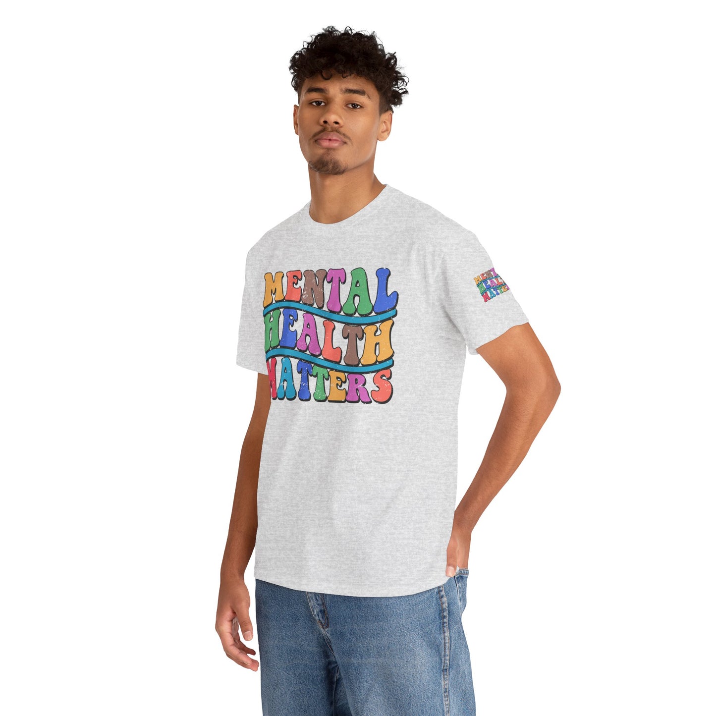 Mental Health Matters-Heavy Cotton Tee
