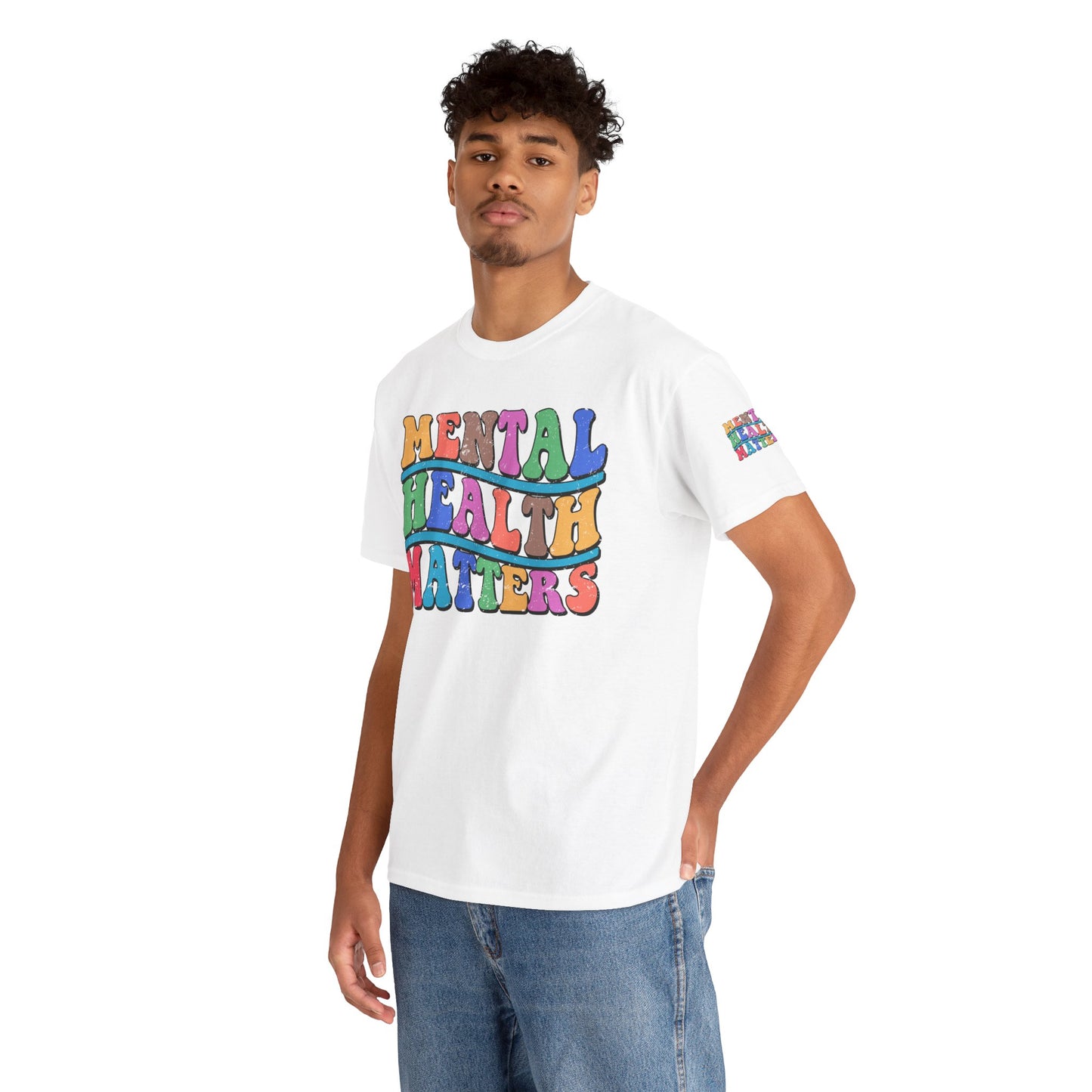 Mental Health Matters-Heavy Cotton Tee