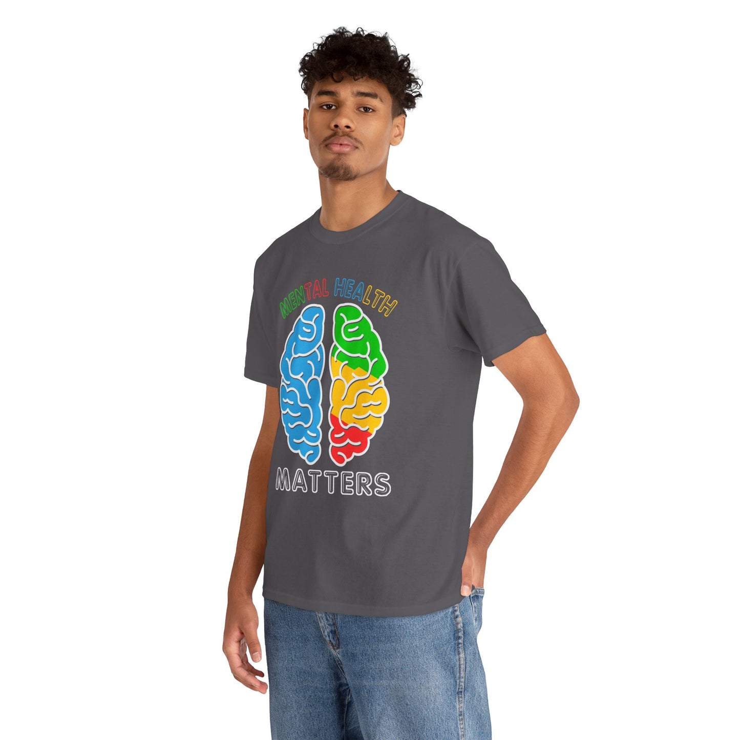Mental Health Matters-Heavy Cotton Tee