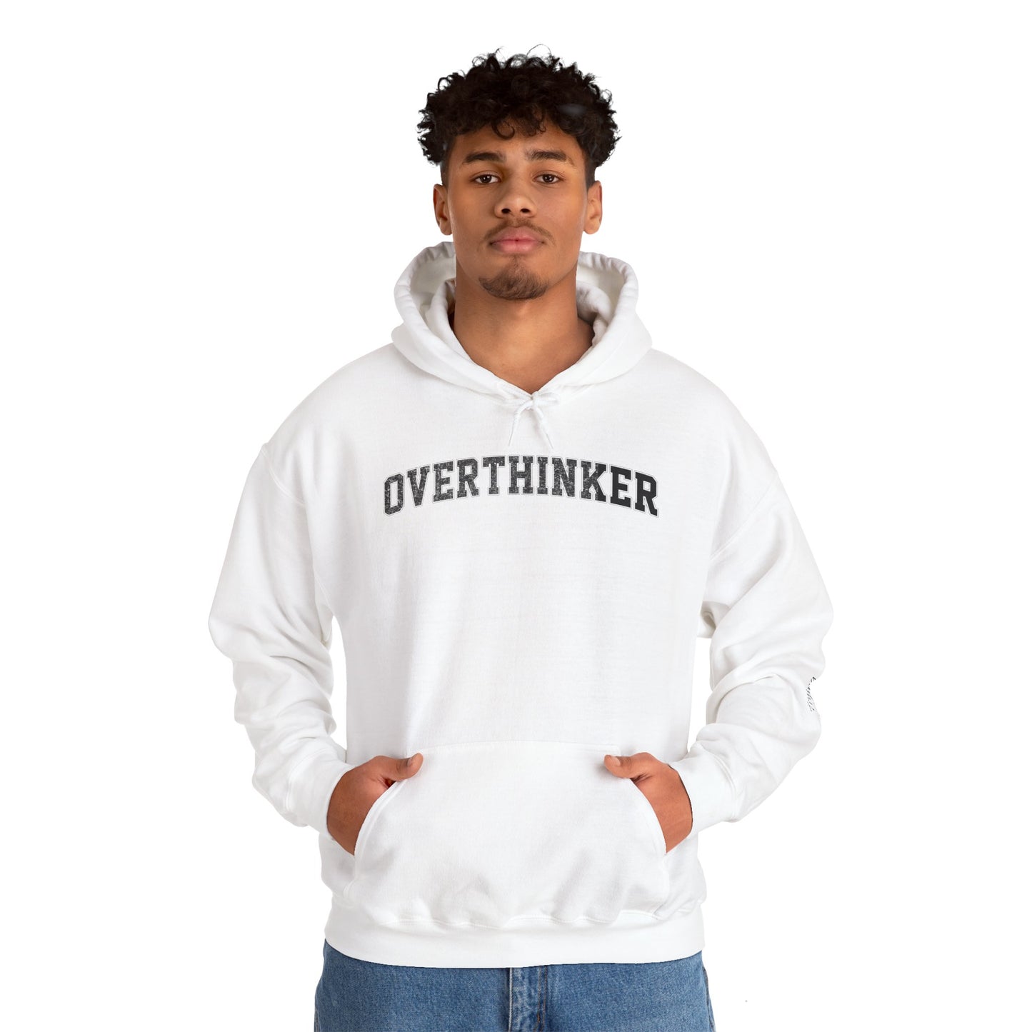 Overthinker-Trying Present-Unisex Heavy Blend™ Hoodie