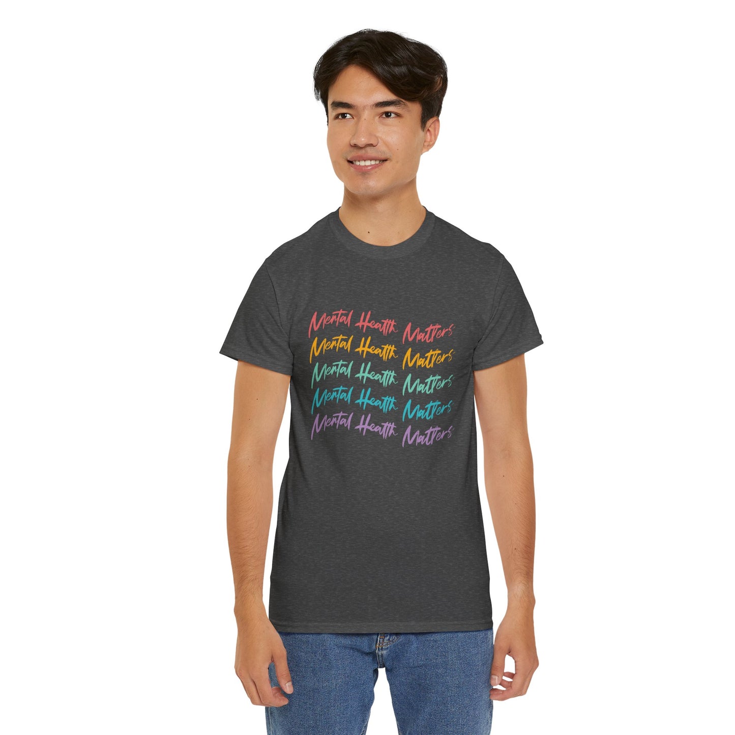 Mental Health Matters-Heavy Cotton Tee