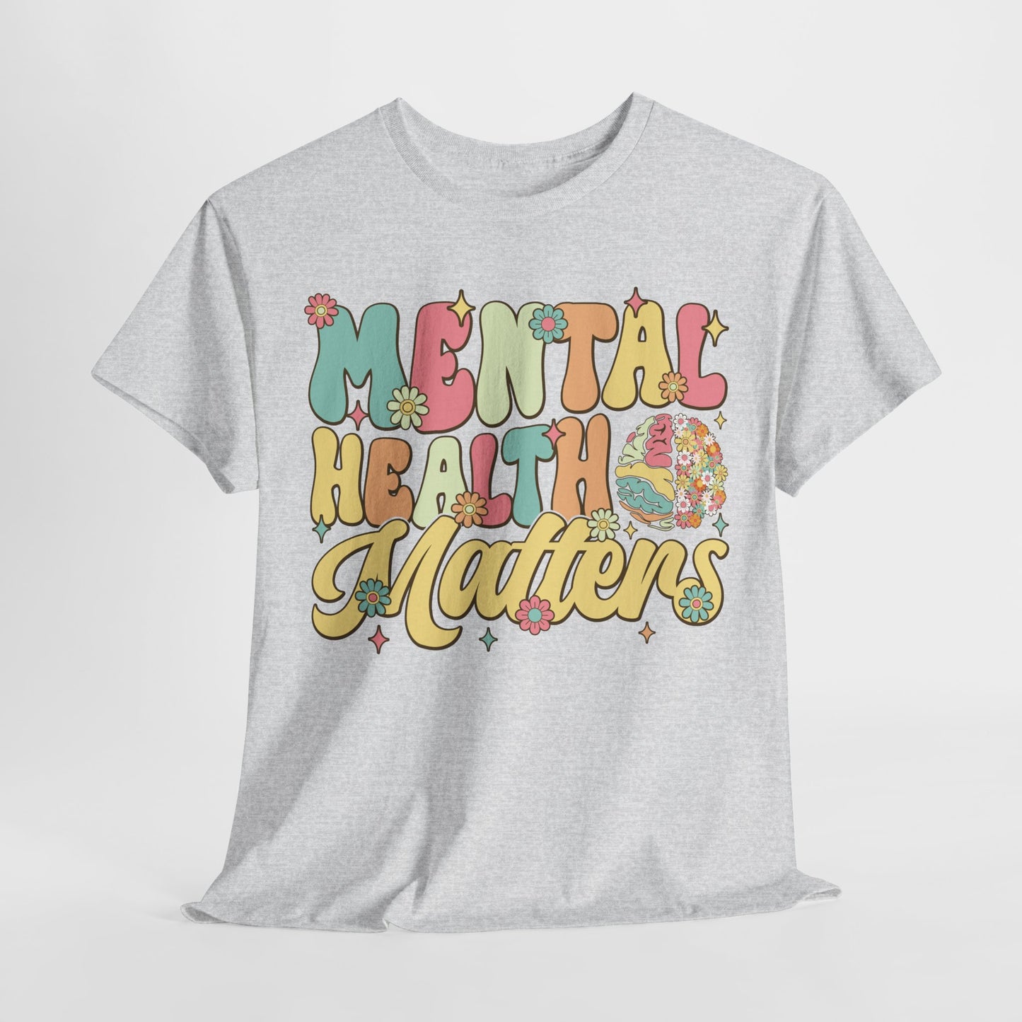 Mental Health Matters-Heavy Cotton Tee