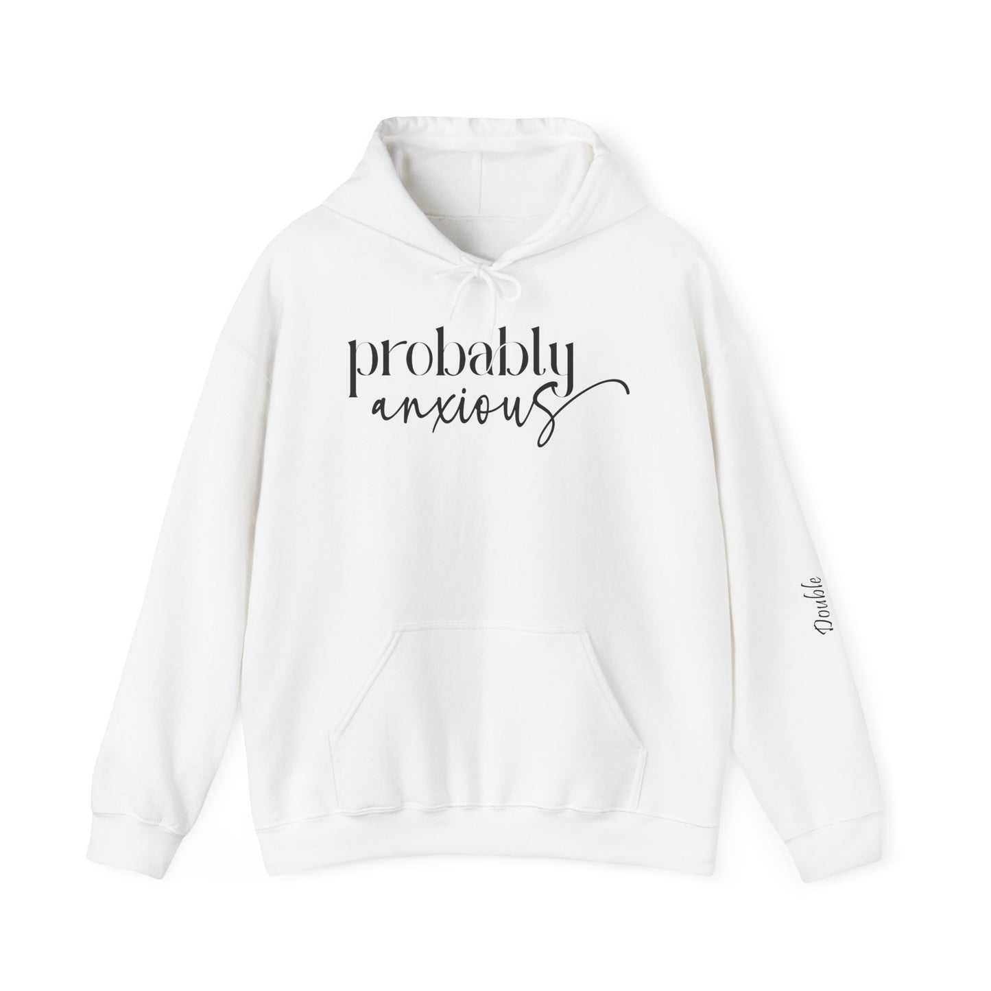 Probably Anxious-Double Inhale-Unisex Heavy Blend™Hoodie