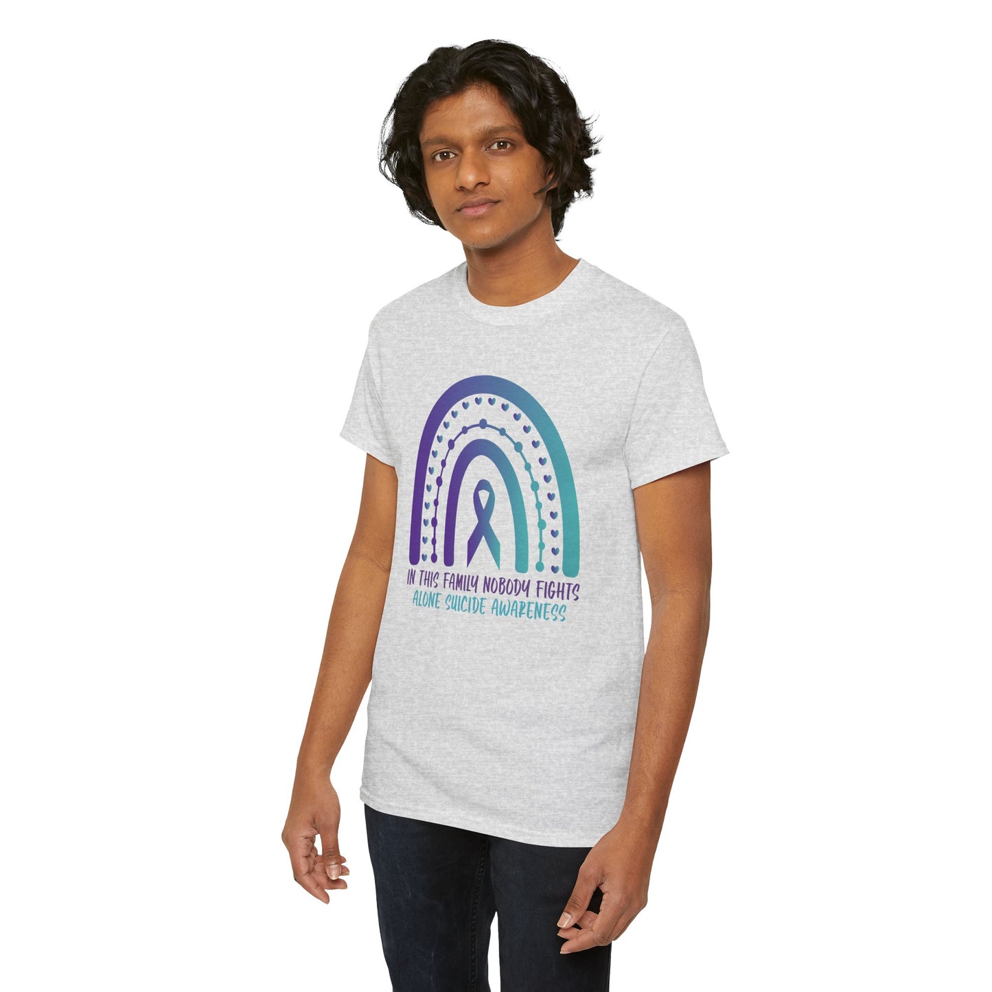 Suicide Prevention Awareness-In this Family Noone Fights Alone-Limited Edition T-shirts