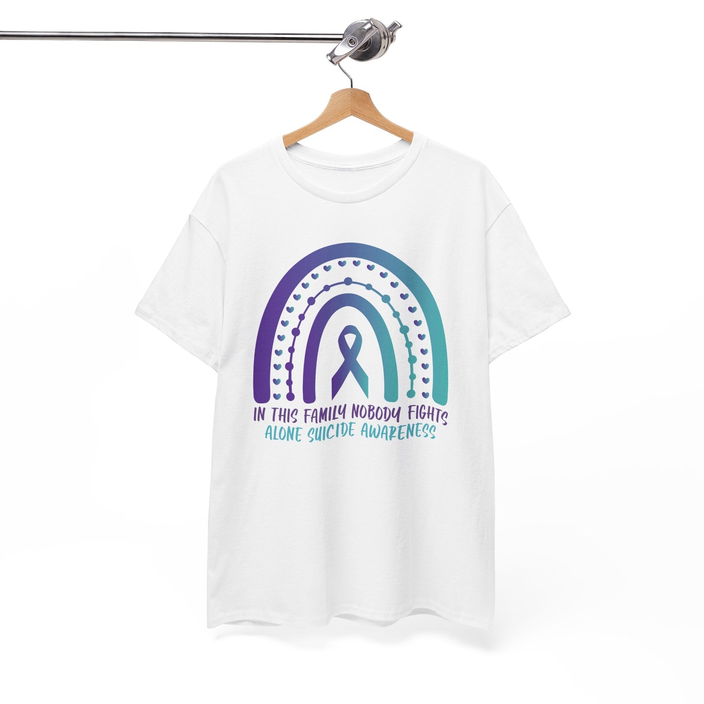 Suicide Prevention Awareness-In this Family Noone Fights Alone-Limited Edition T-shirts
