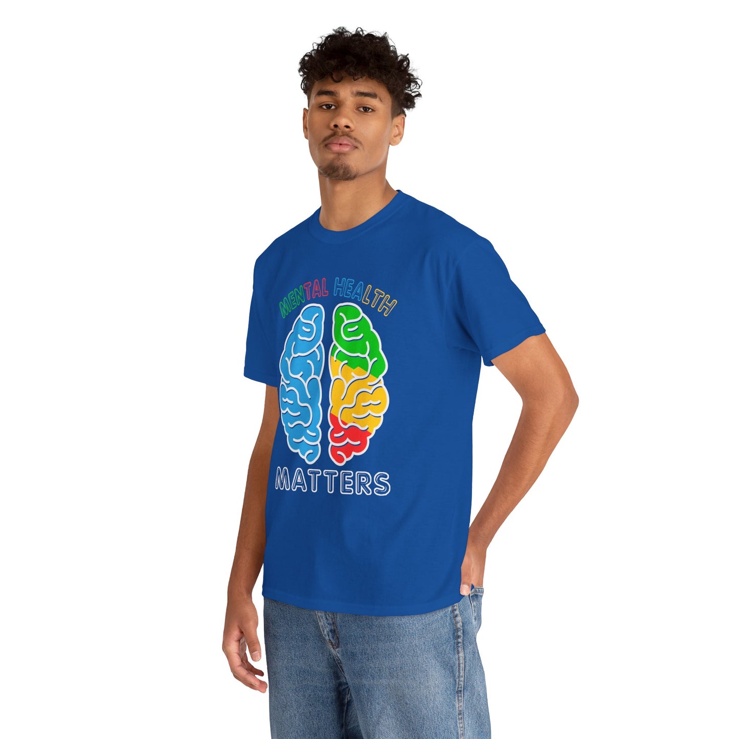 Mental Health Matters-Heavy Cotton Tee