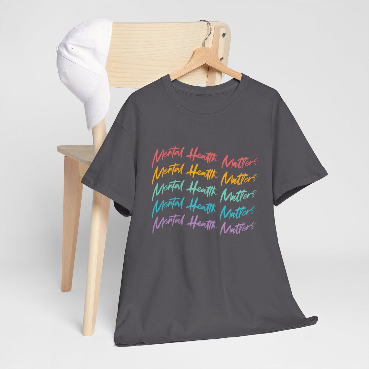 Mental Health Matters-Heavy Cotton Tee