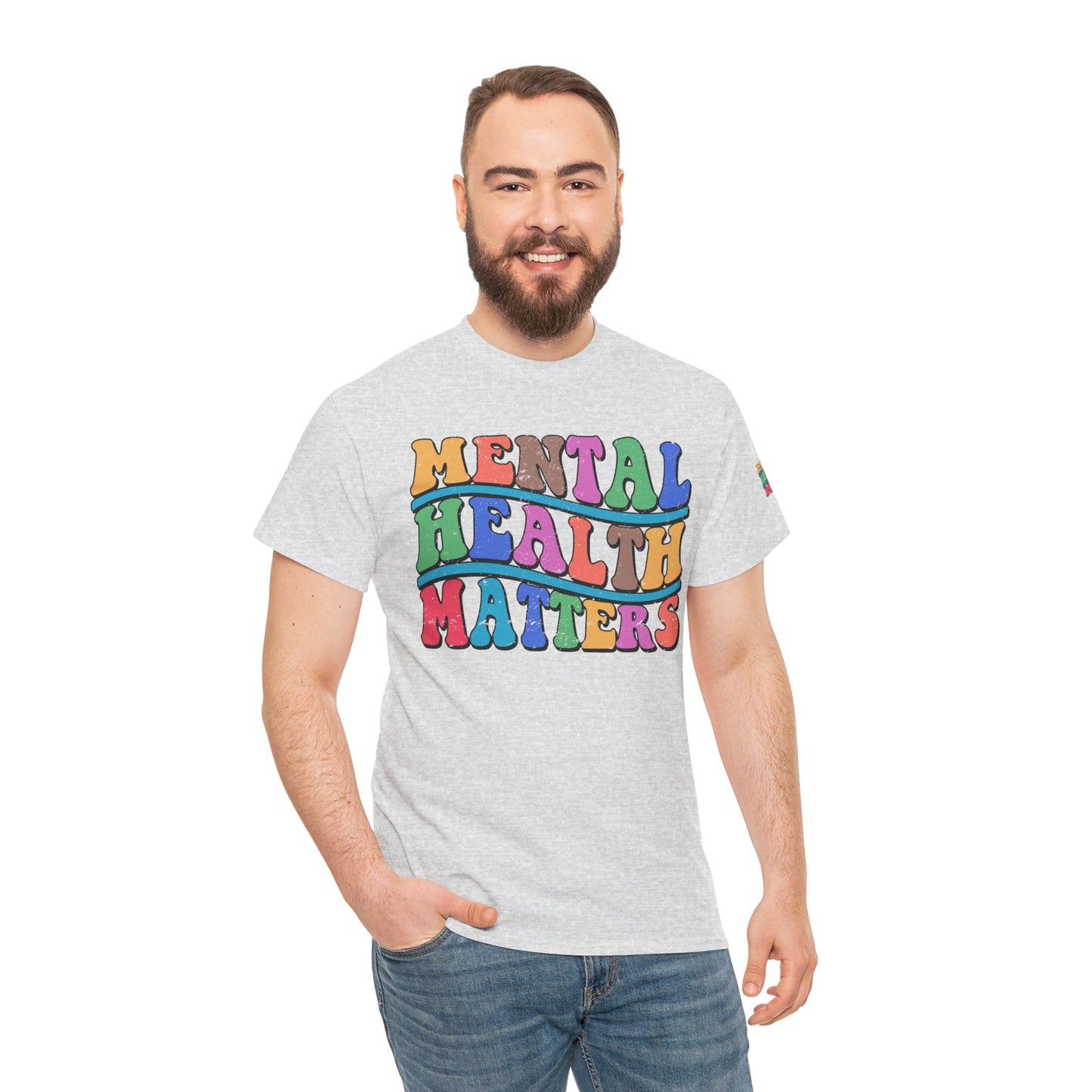Mental Health Matters-Heavy Cotton Tee