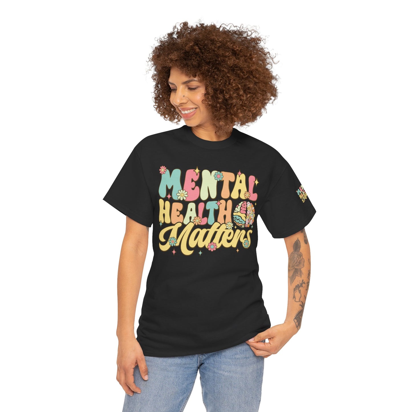Mental Health Matters-Heavy Cotton Tee
