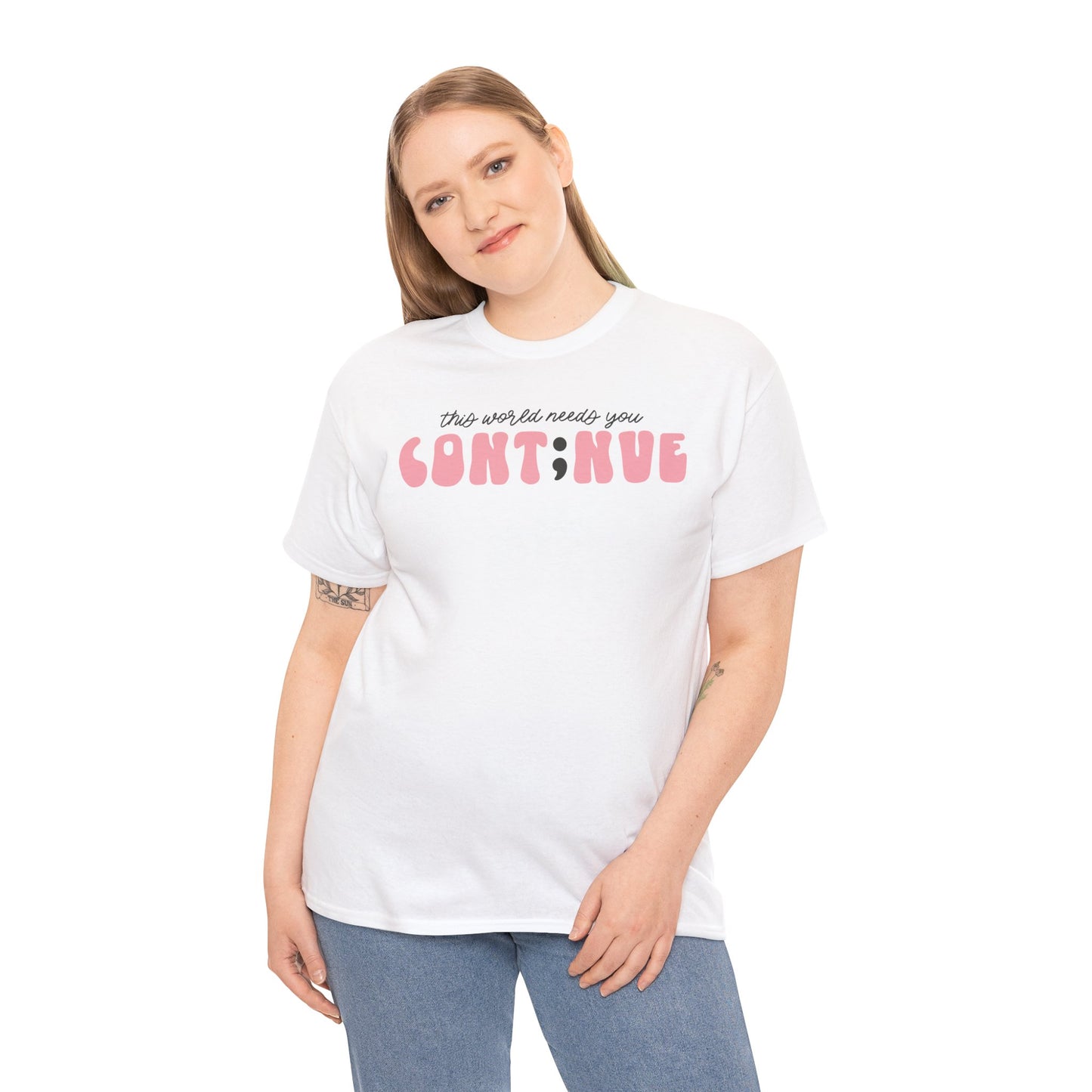 Suicide Prevention Awareness-The World Needs You-Limited Edition T-shirts