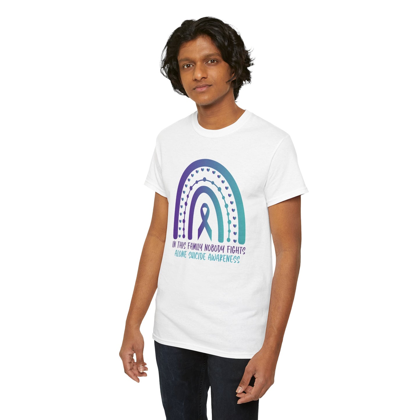 Suicide Prevention Awareness-In this Family Noone Fights Alone-Limited Edition T-shirts