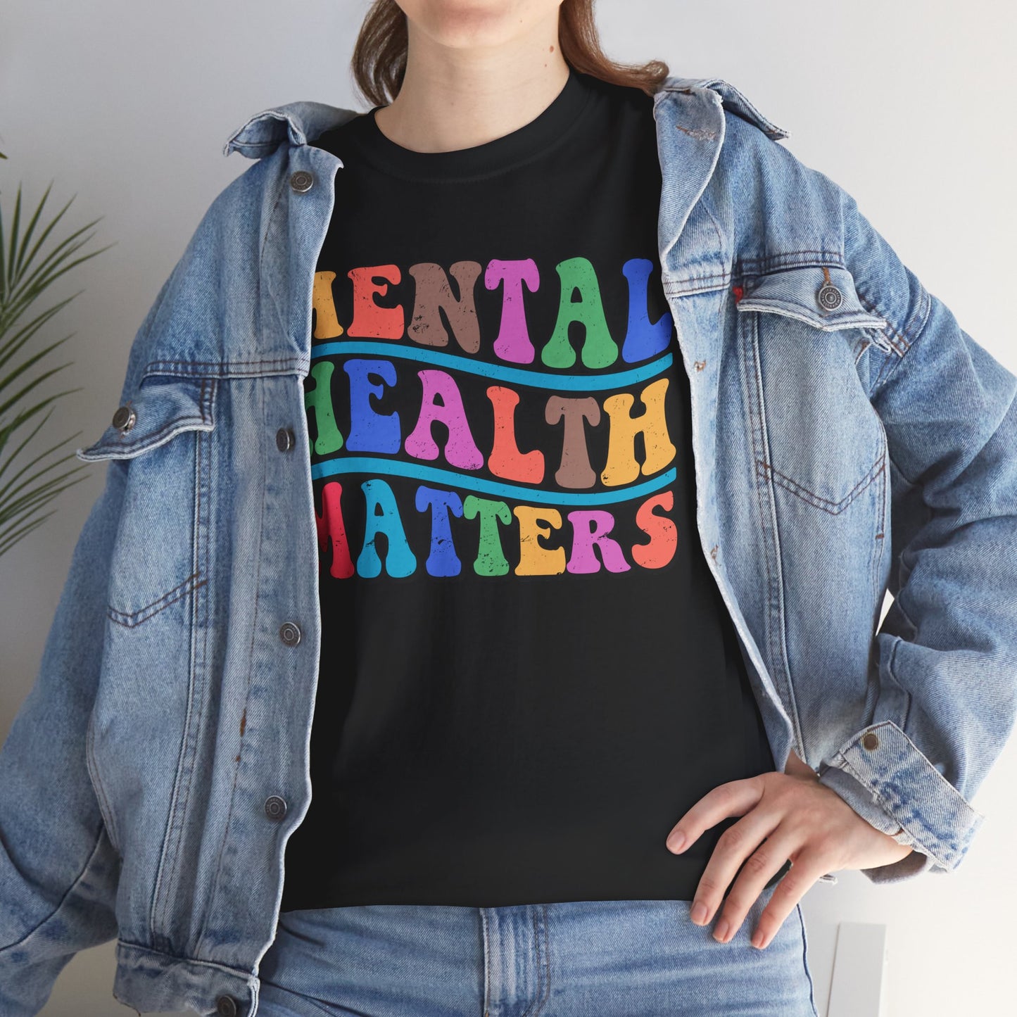 Mental Health Matters-Heavy Cotton Tee