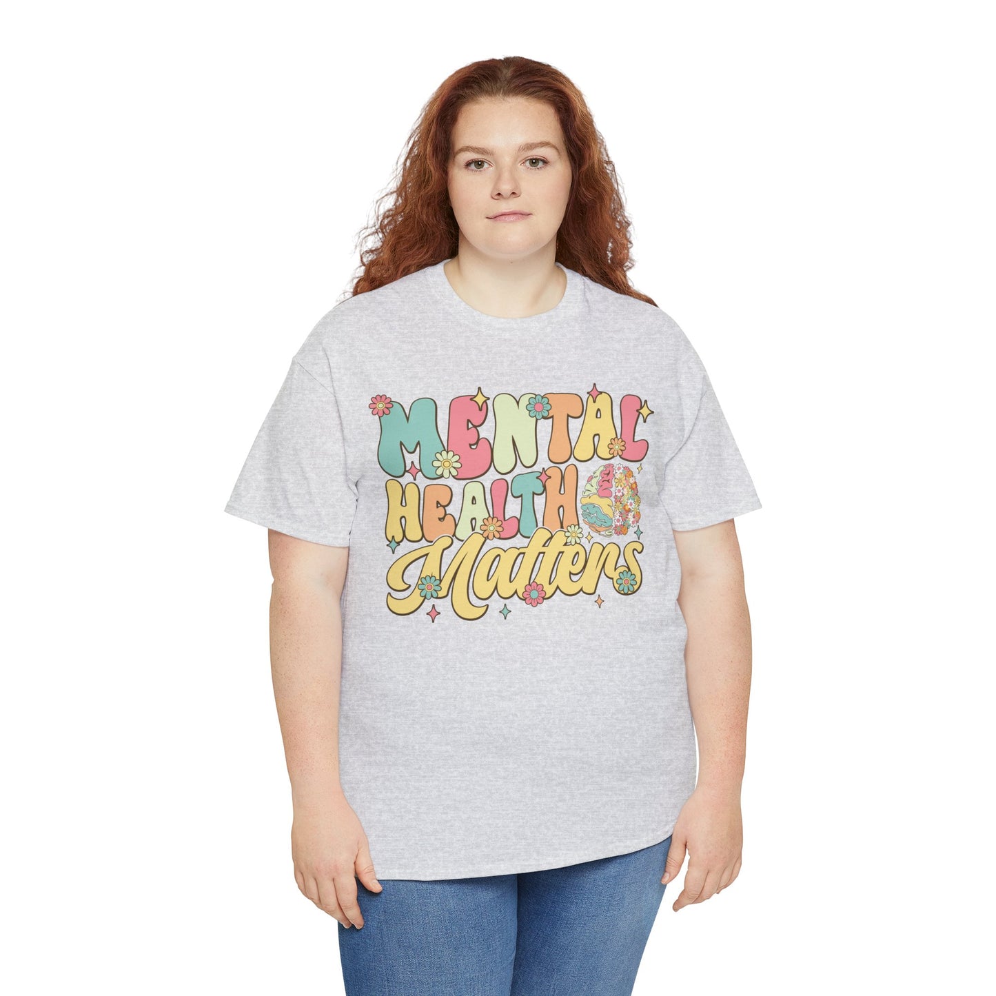 Mental Health Matters-Heavy Cotton Tee