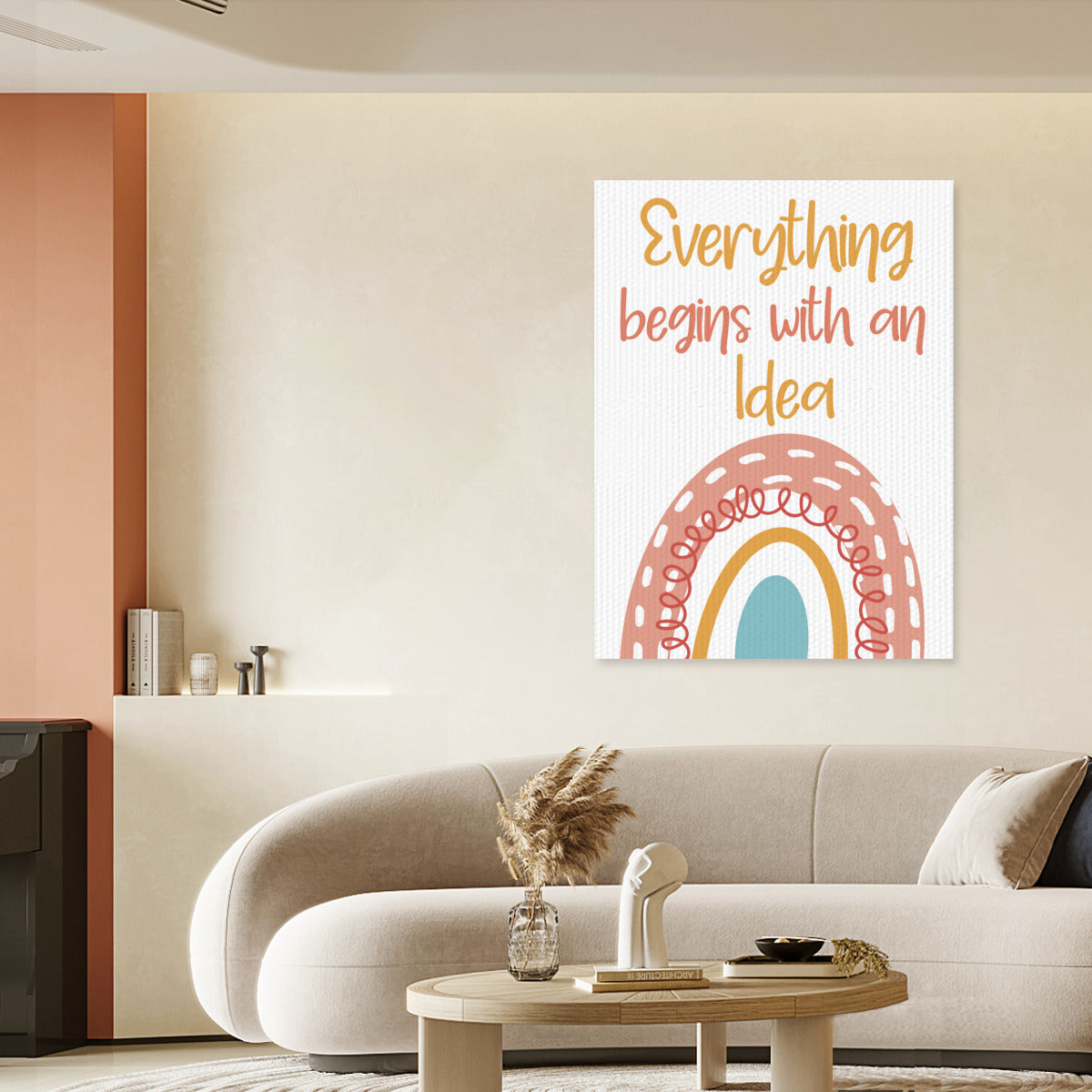 EVERYTHING BEGINS WITH AN IDEA Posters