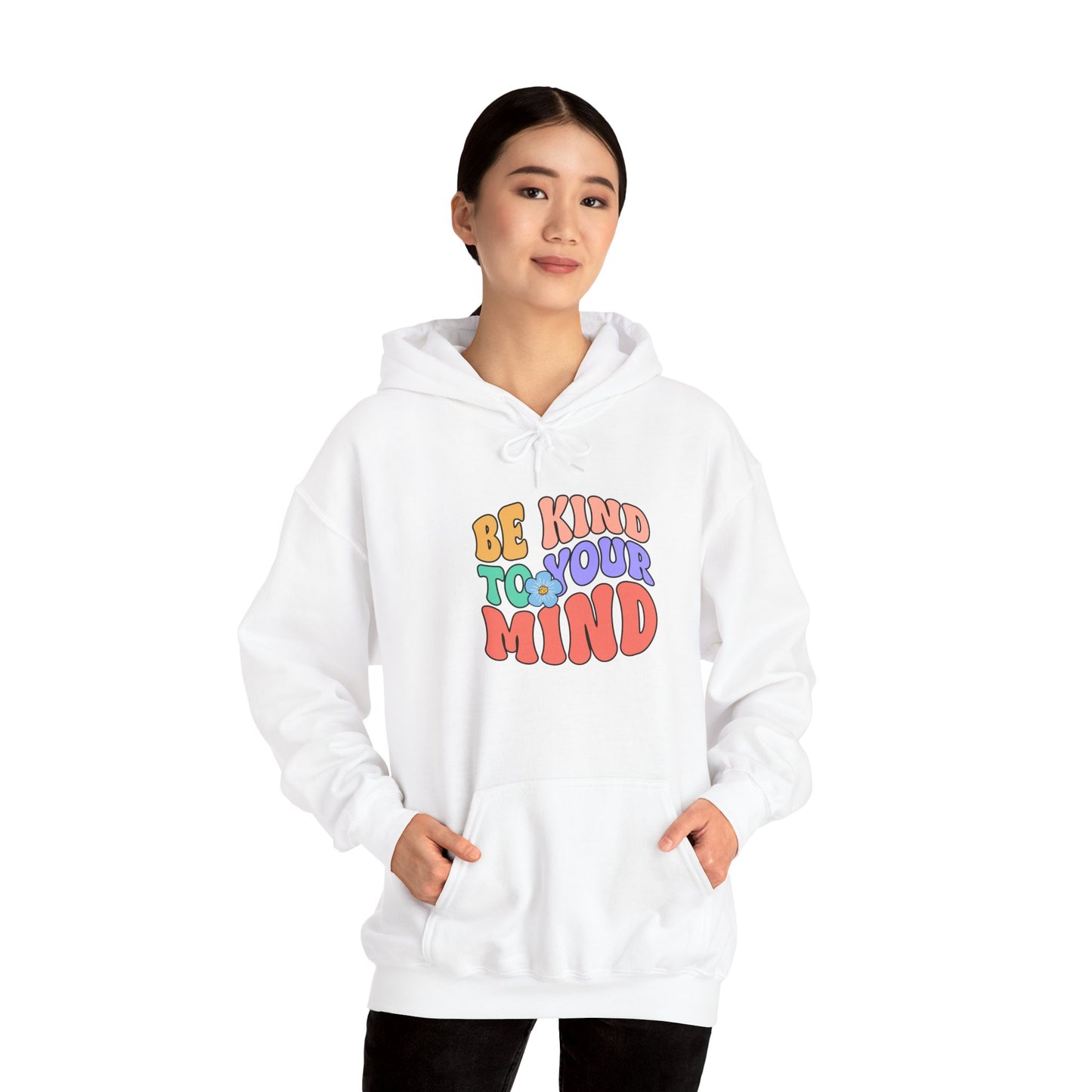 Mental Health Matters-Be Kind to your Mind-Unisex Heavy Blend™Hoodie