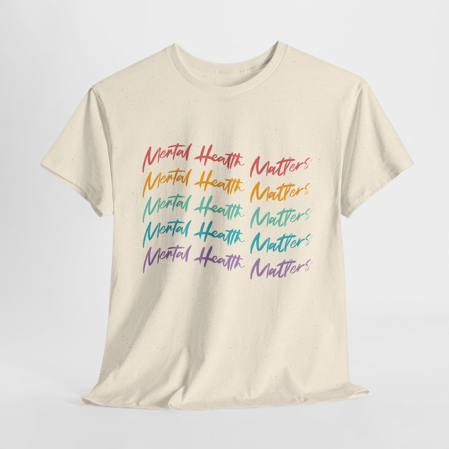 Mental Health Matters-Heavy Cotton Tee