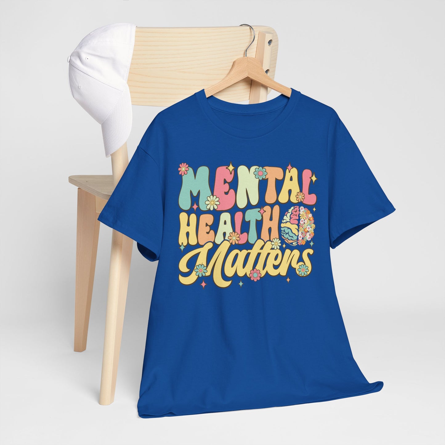 Mental Health Matters-Heavy Cotton Tee