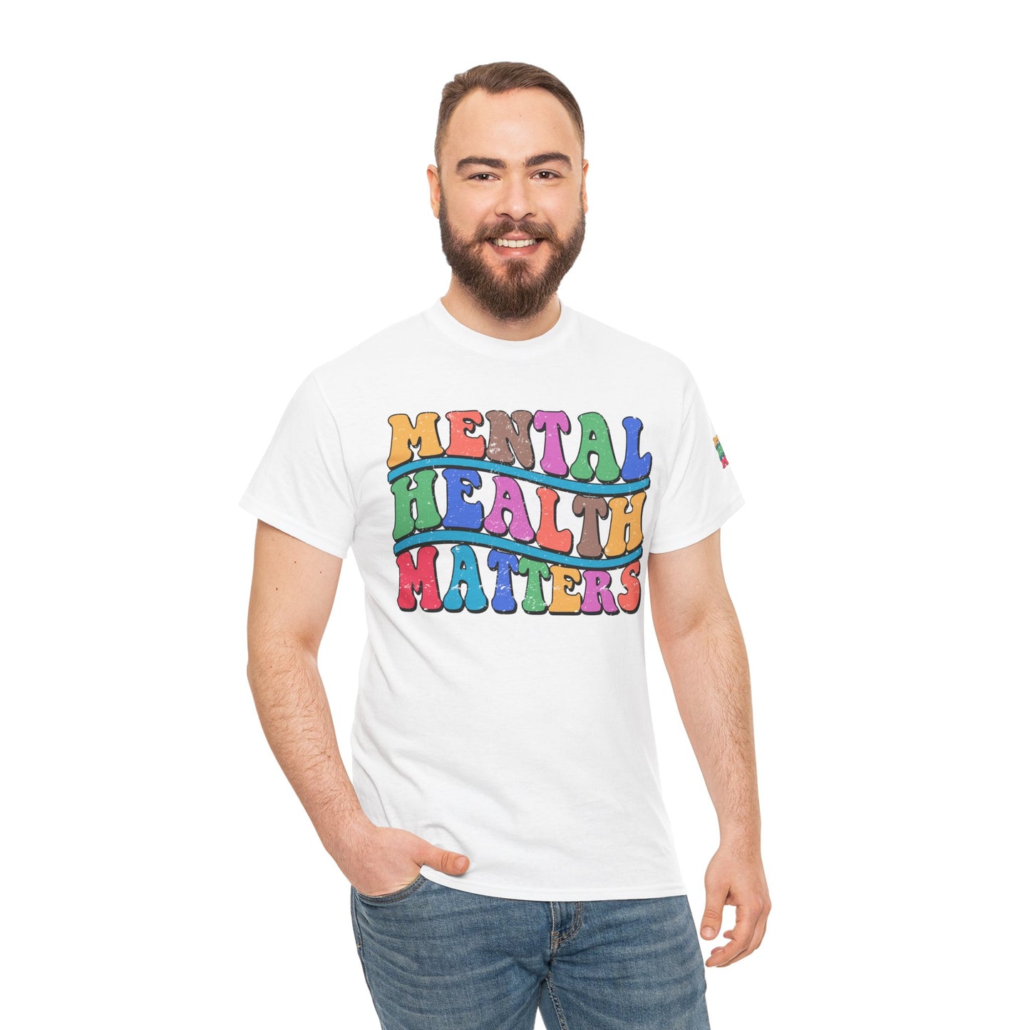 Mental Health Matters-Heavy Cotton Tee