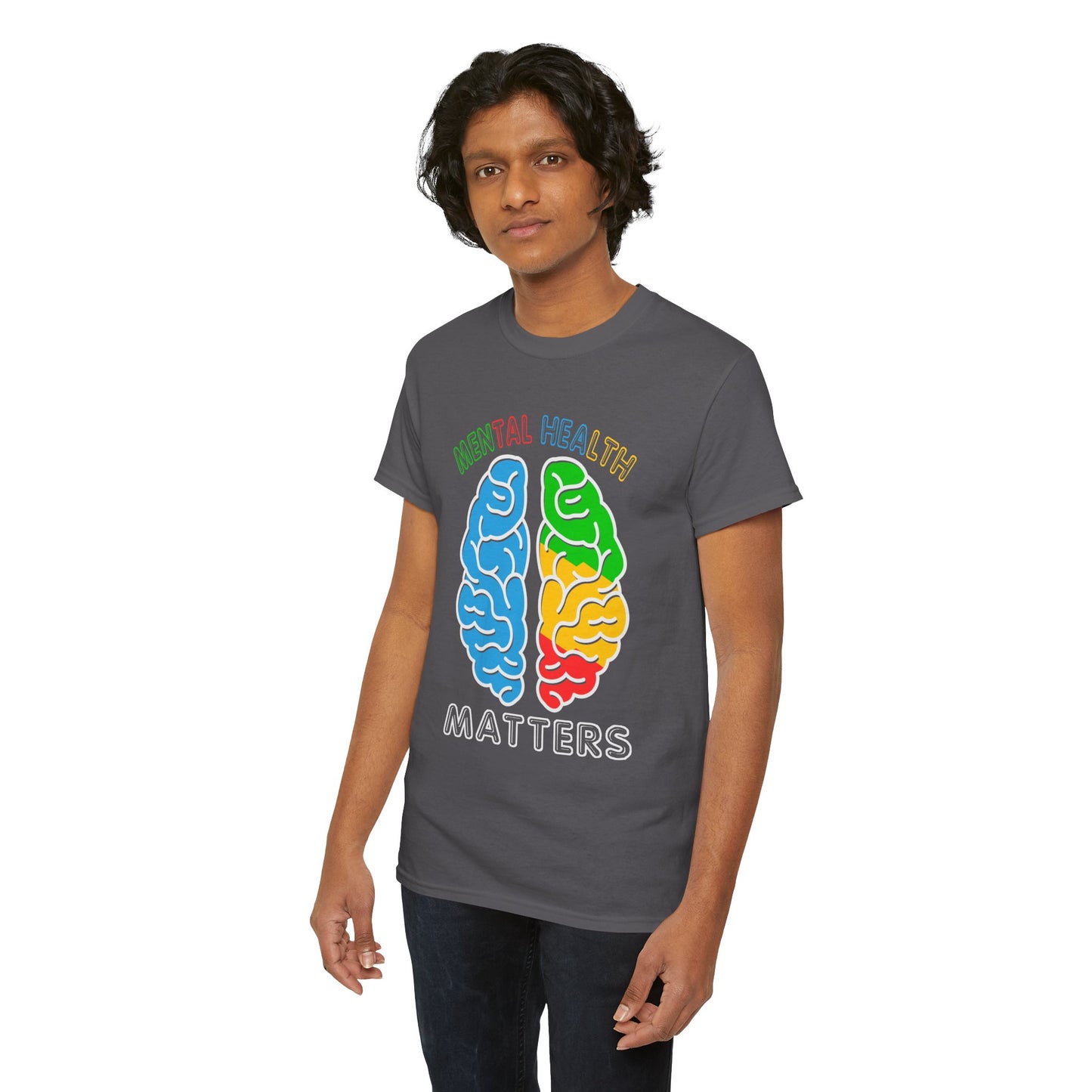 Mental Health Matters-Heavy Cotton Tee