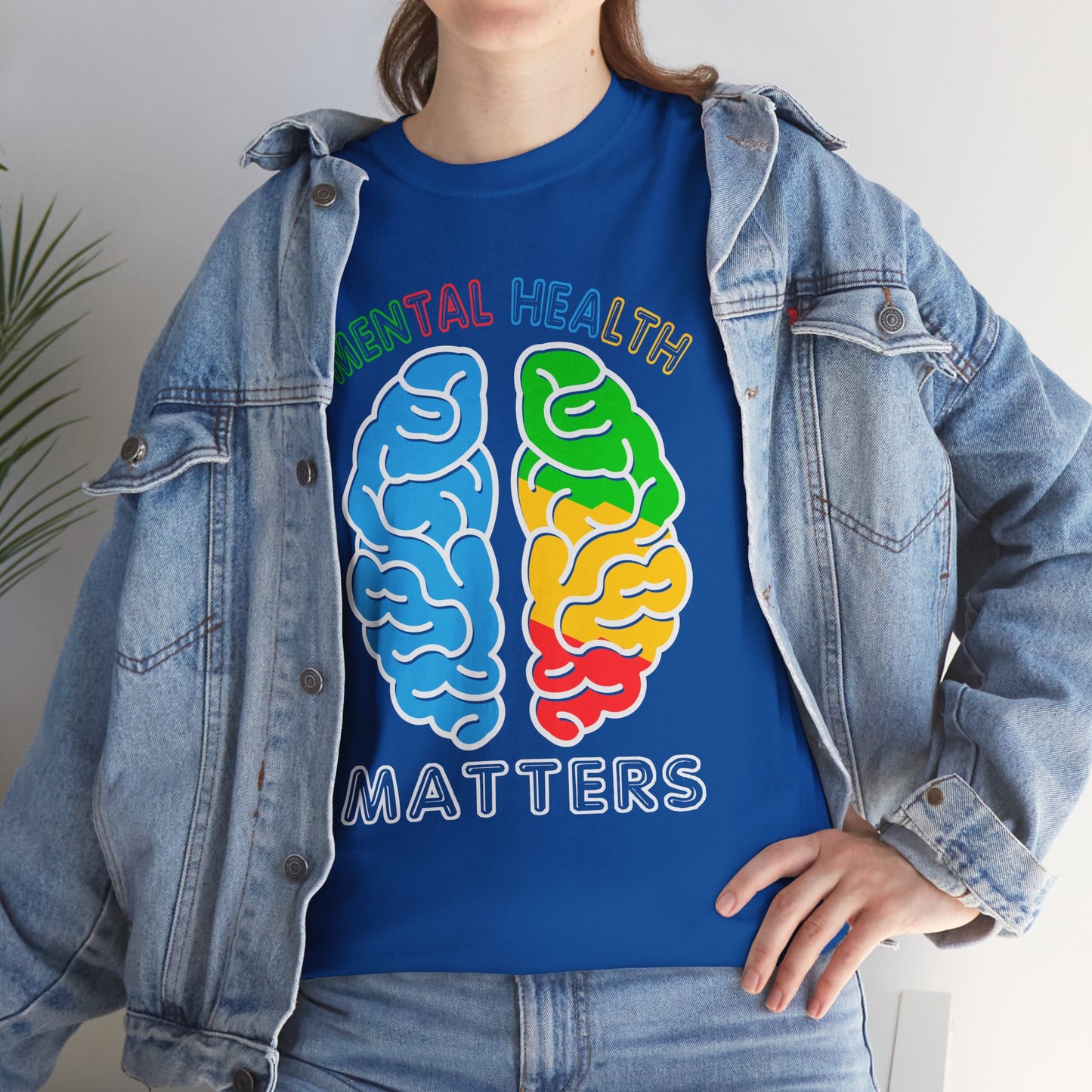 Mental Health Matters-Heavy Cotton Tee