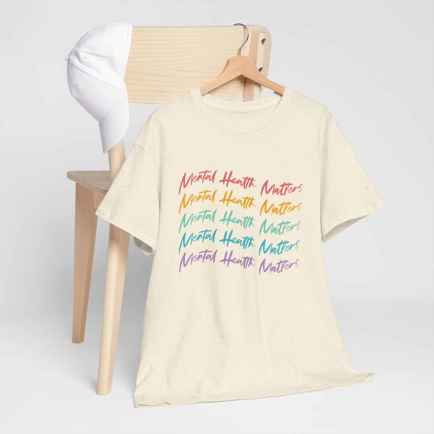 Mental Health Matters-Heavy Cotton Tee