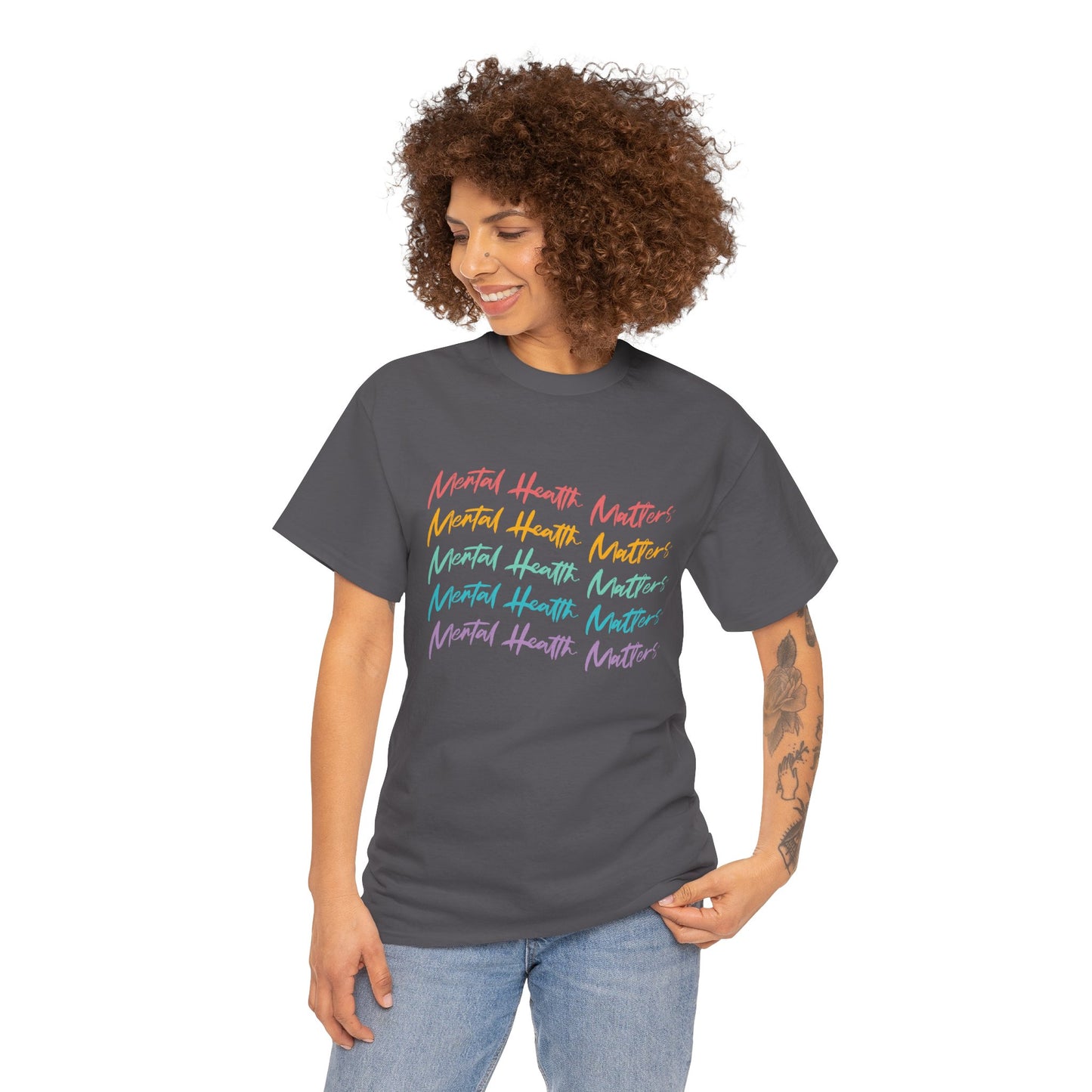Mental Health Matters-Heavy Cotton Tee