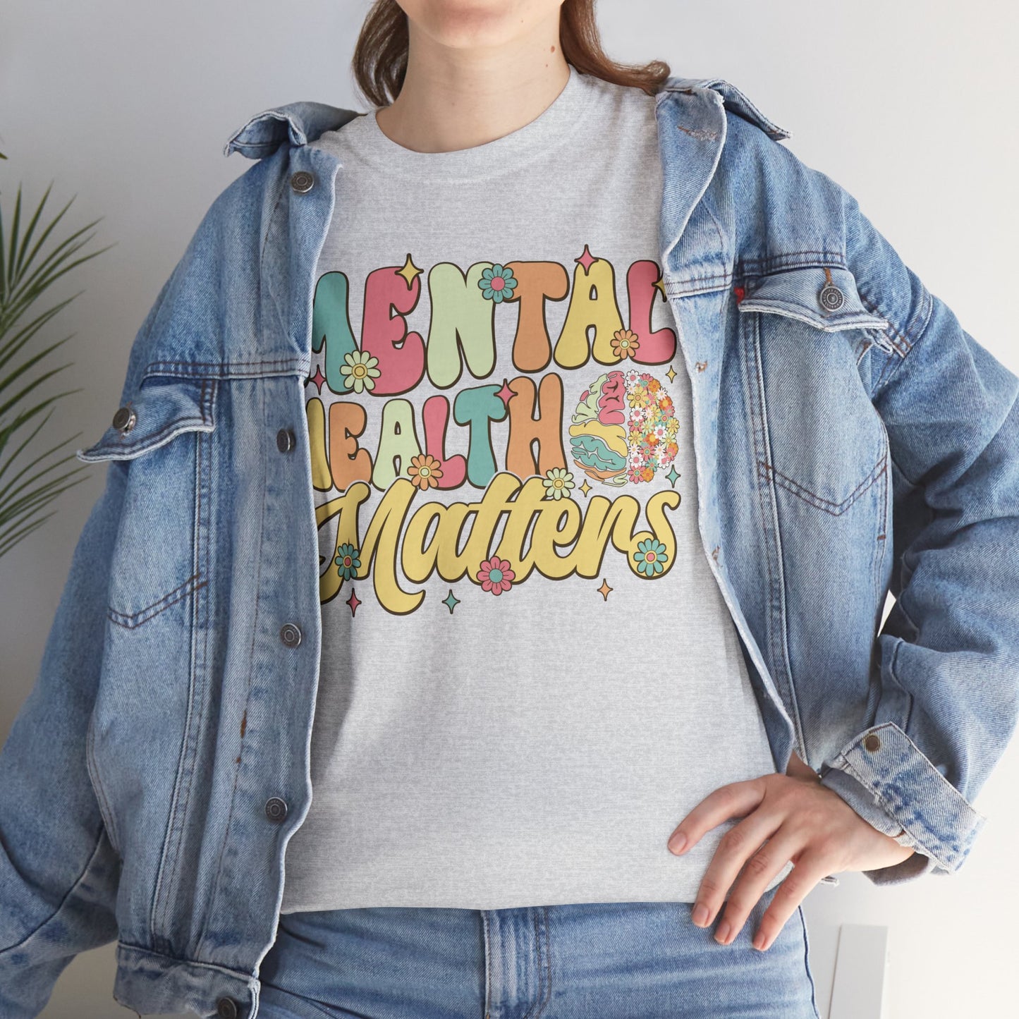 Mental Health Matters-Heavy Cotton Tee