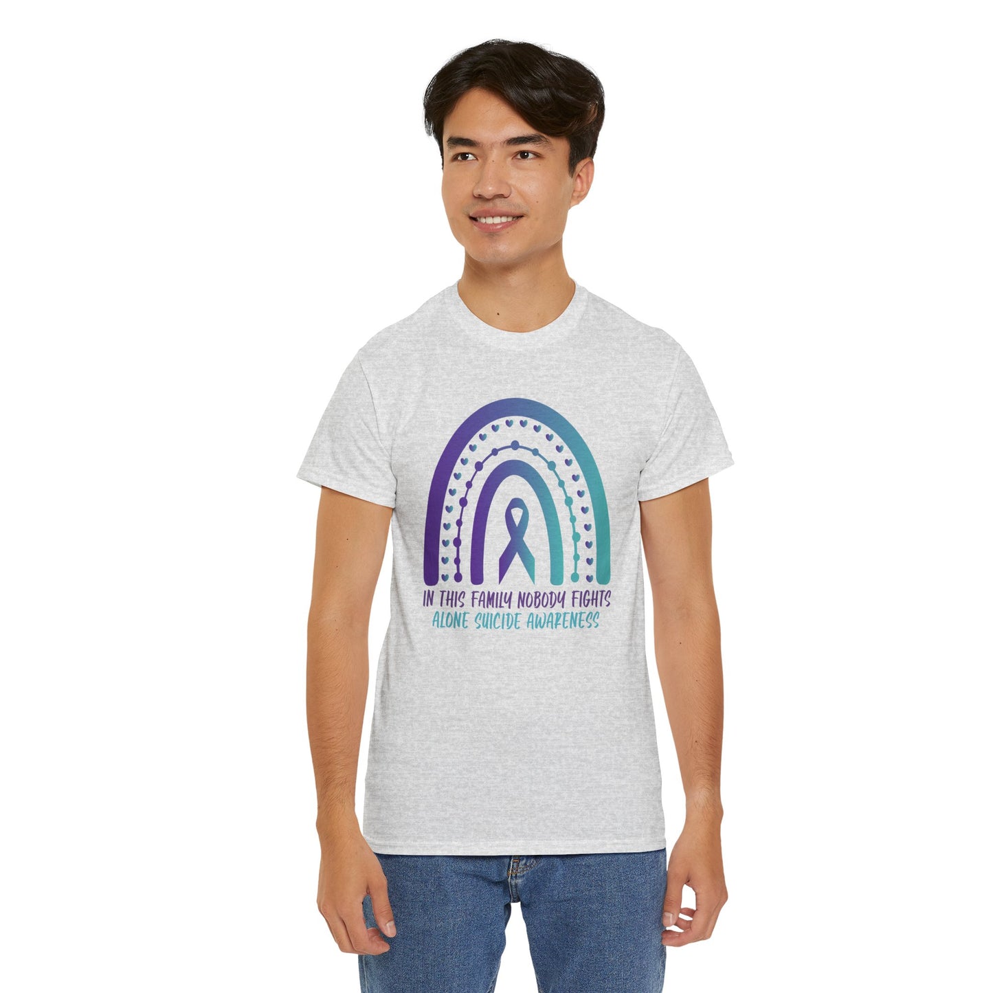 Suicide Prevention Awareness-In this Family Noone Fights Alone-Limited Edition T-shirts