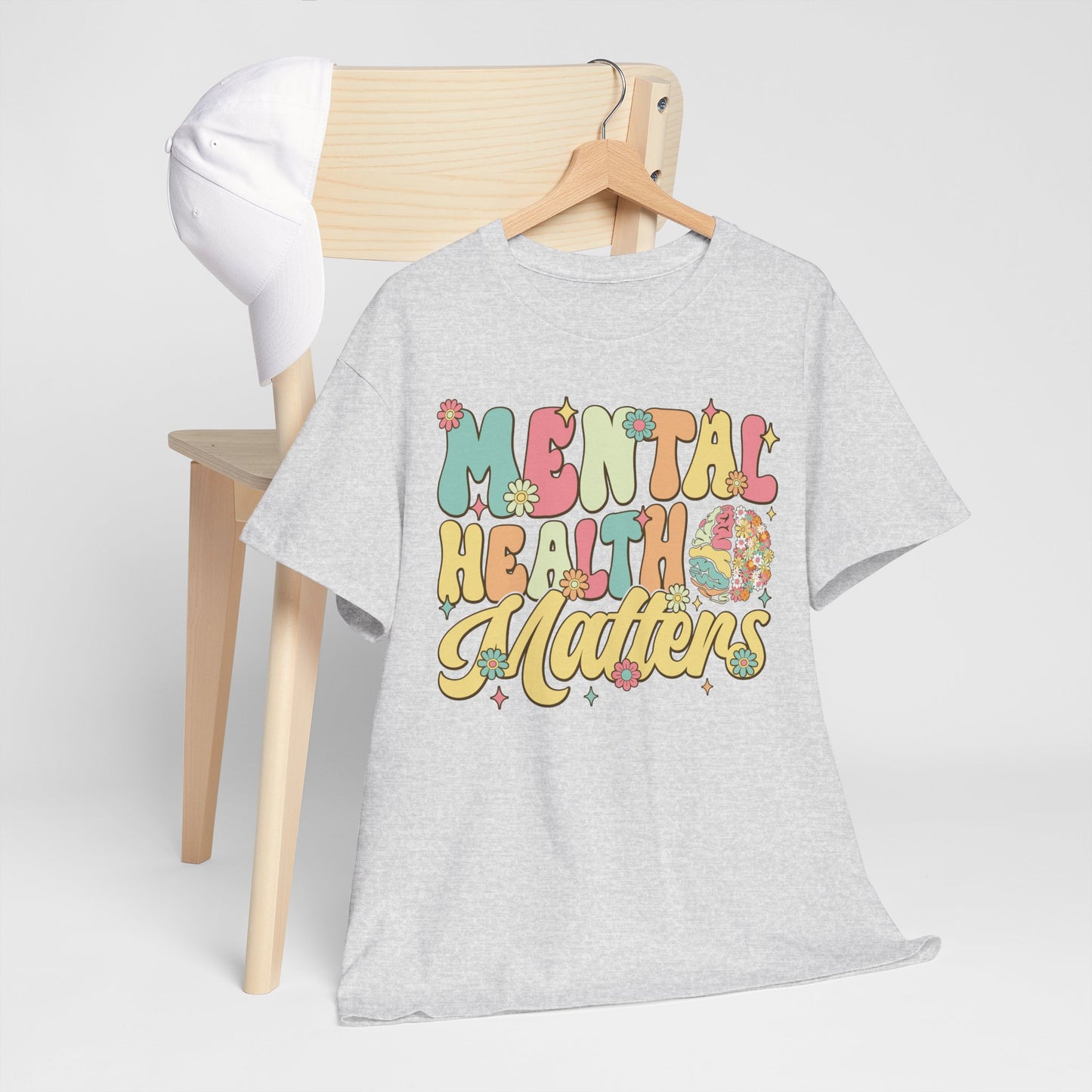 Mental Health Matters-Heavy Cotton Tee