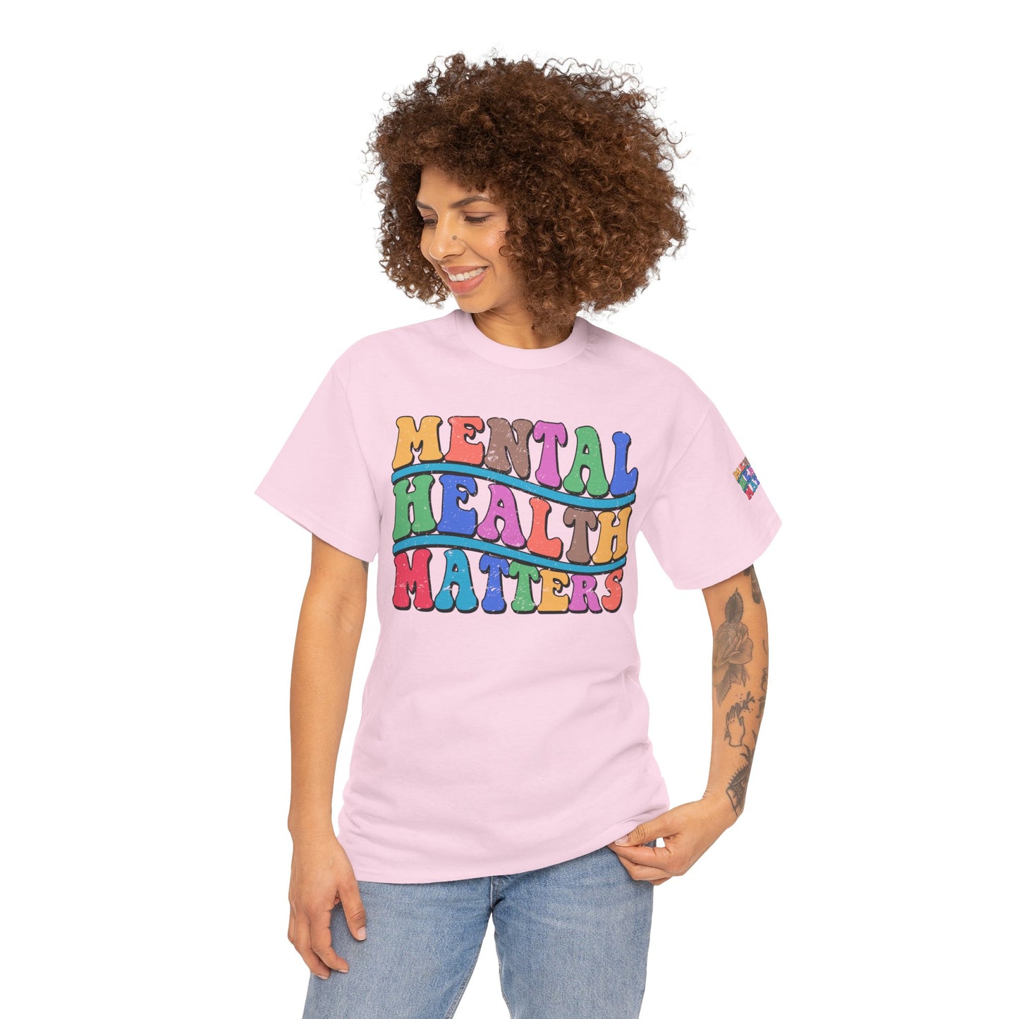 Mental Health Matters-Heavy Cotton Tee