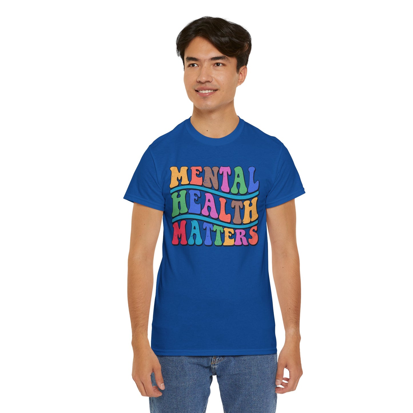 Mental Health Matters-Heavy Cotton Tee