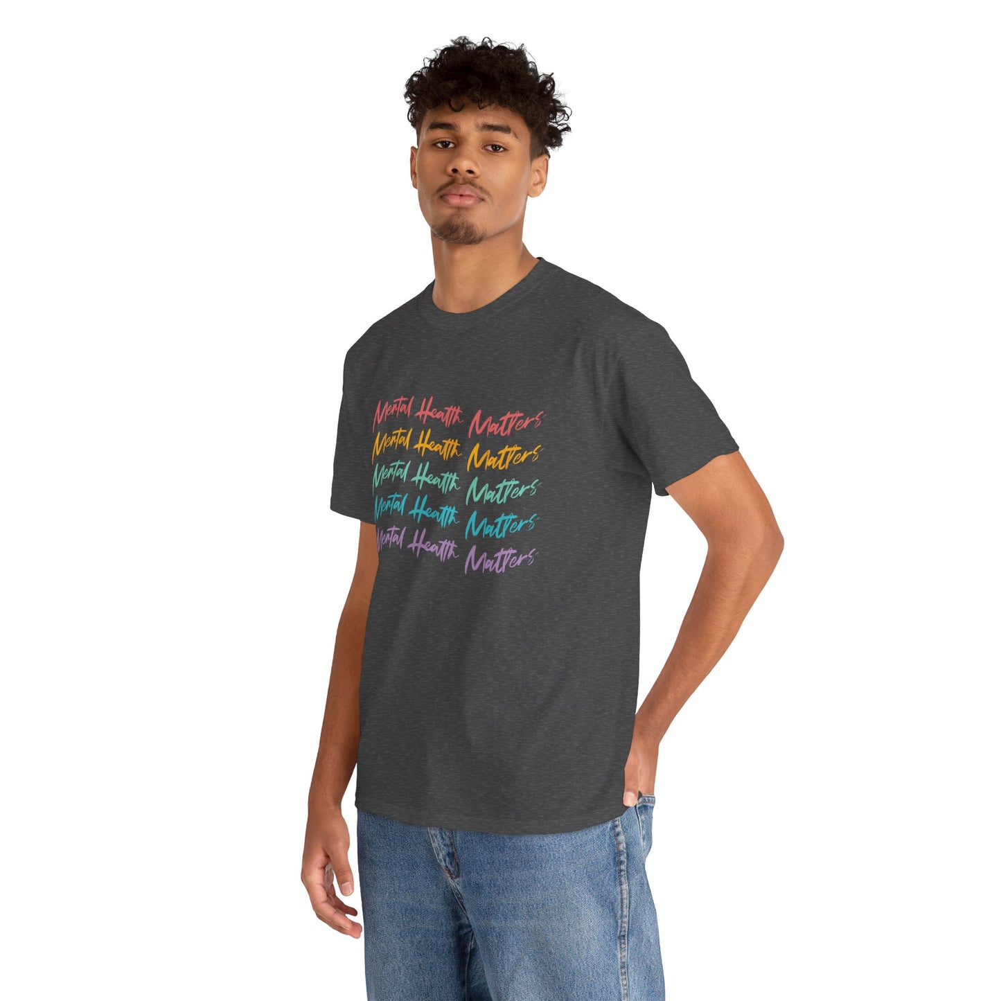 Mental Health Matters-Heavy Cotton Tee