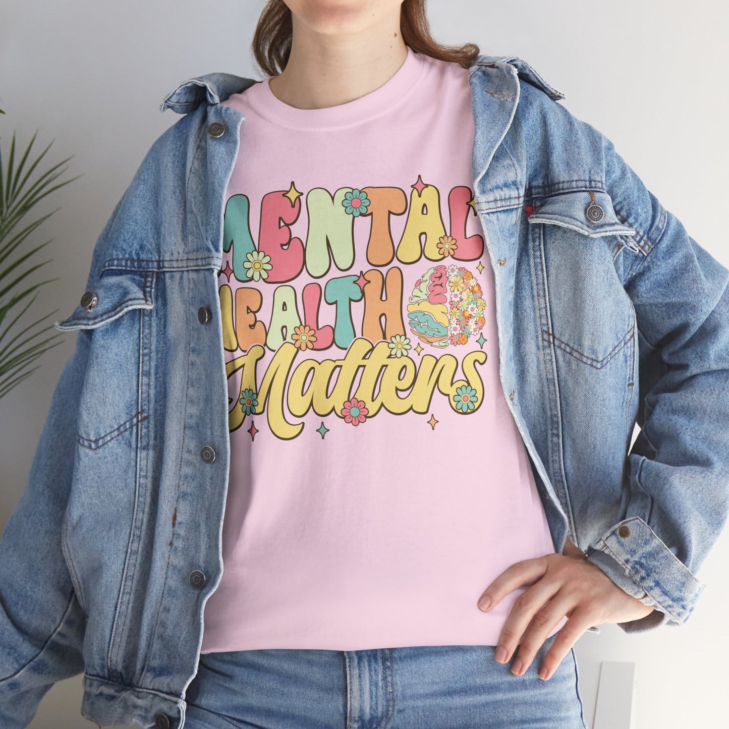 Mental Health Matters-Heavy Cotton Tee