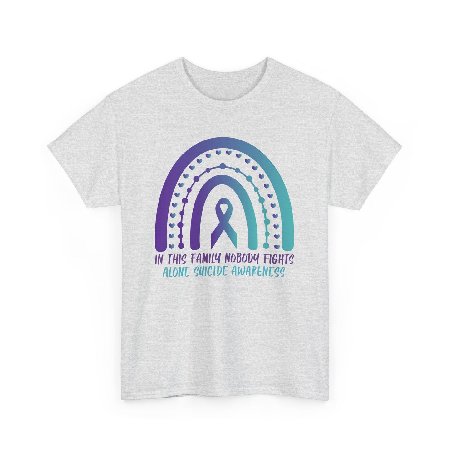 Suicide Prevention Awareness-In this Family Noone Fights Alone-Limited Edition T-shirts