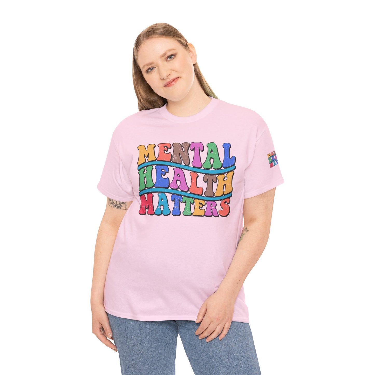 Mental Health Matters-Heavy Cotton Tee