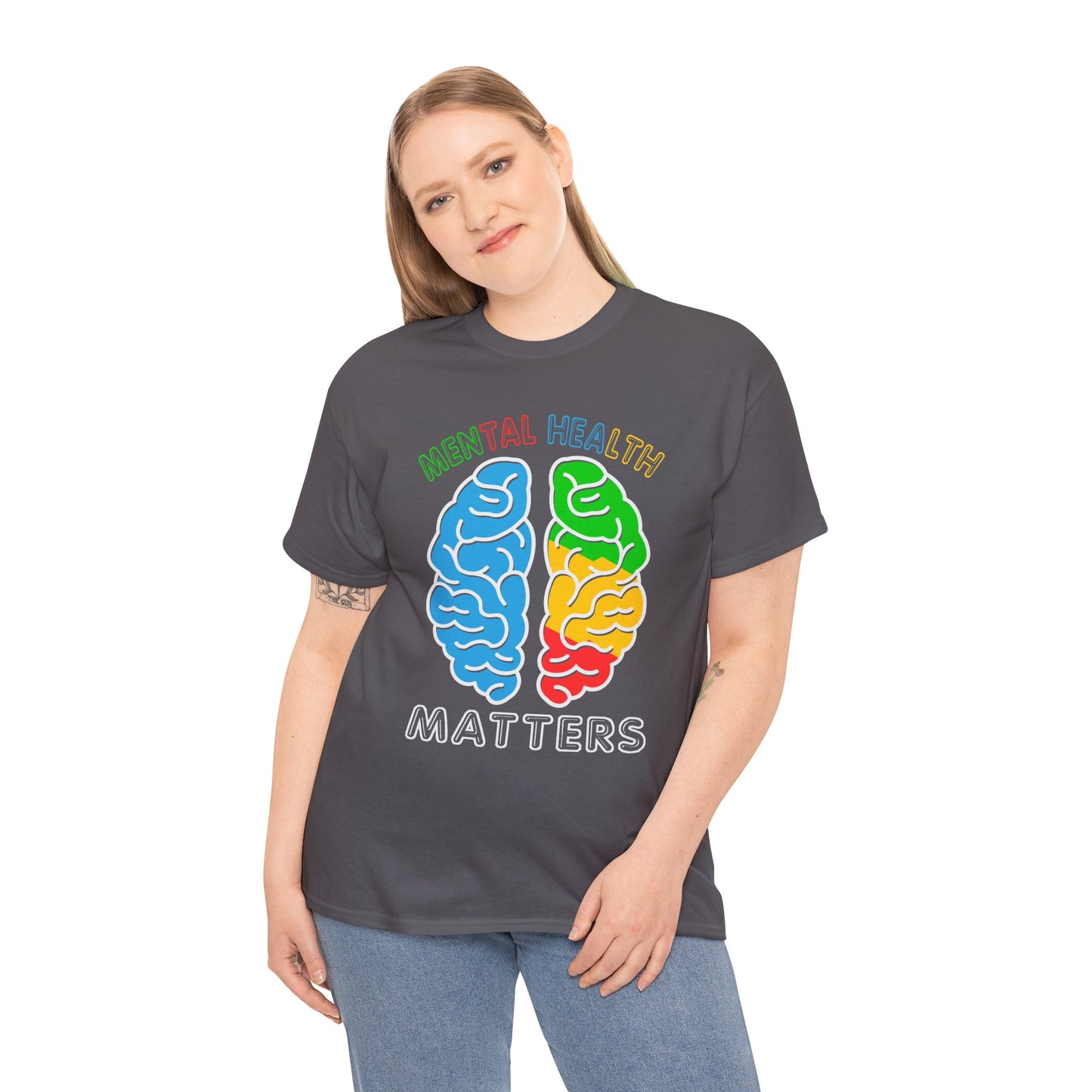 Mental Health Matters-Heavy Cotton Tee