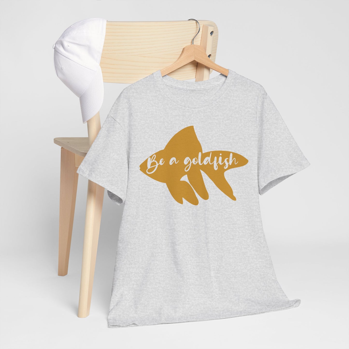 Be a Gold Fish Heavy Cotton Tee