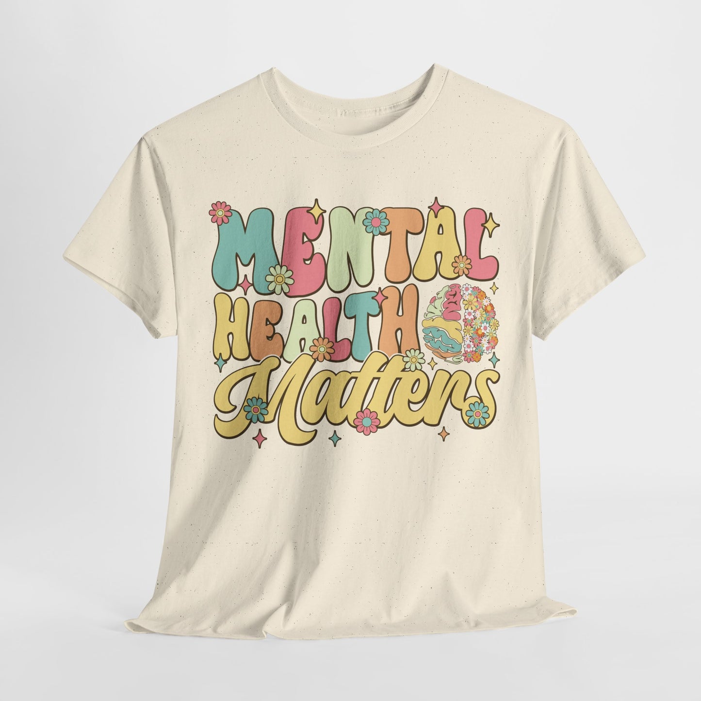Mental Health Matters-Heavy Cotton Tee