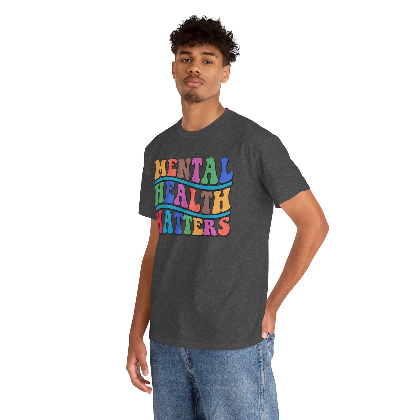 Mental Health Matters-Heavy Cotton Tee