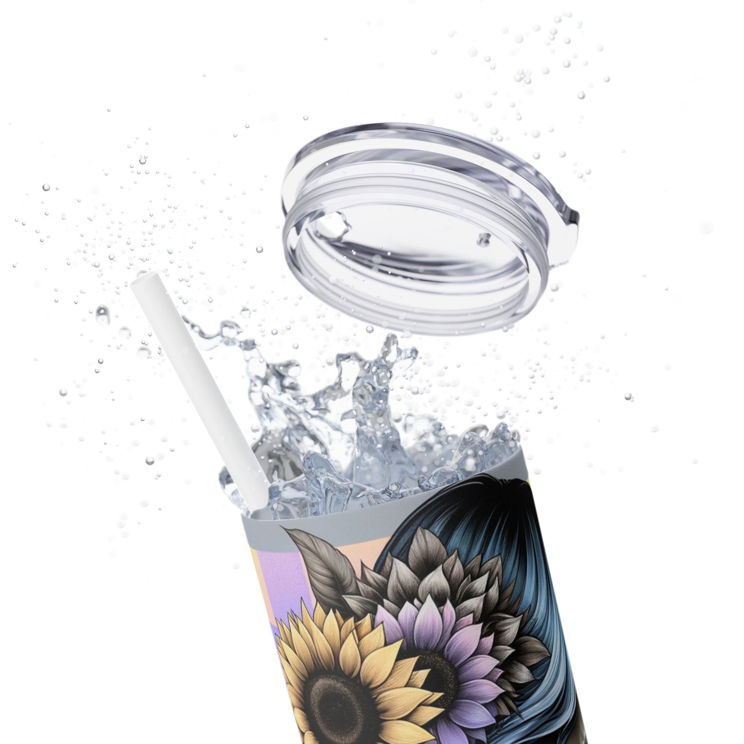 Empower the Women around you Tumblers- Skinny with Straw, 20oz