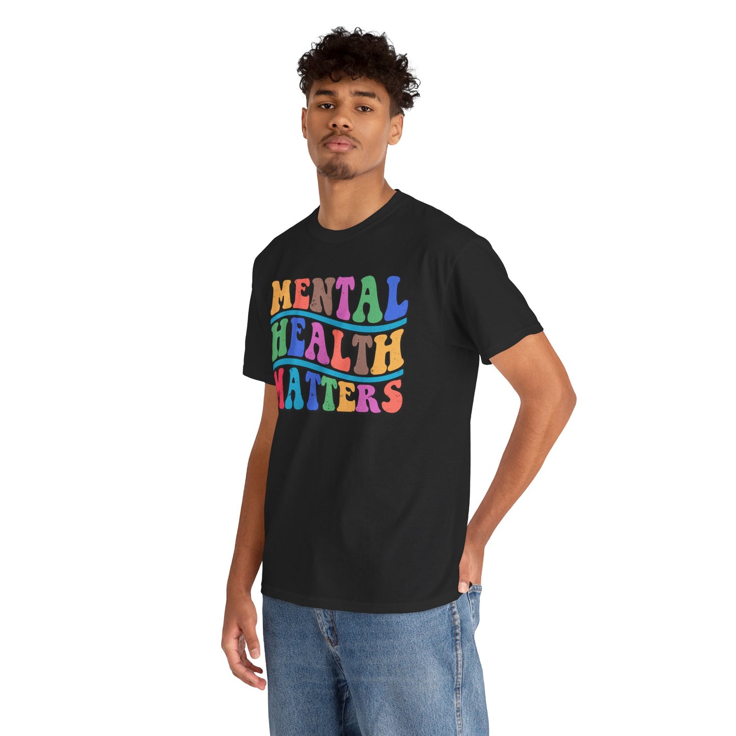Mental Health Matters-Heavy Cotton Tee