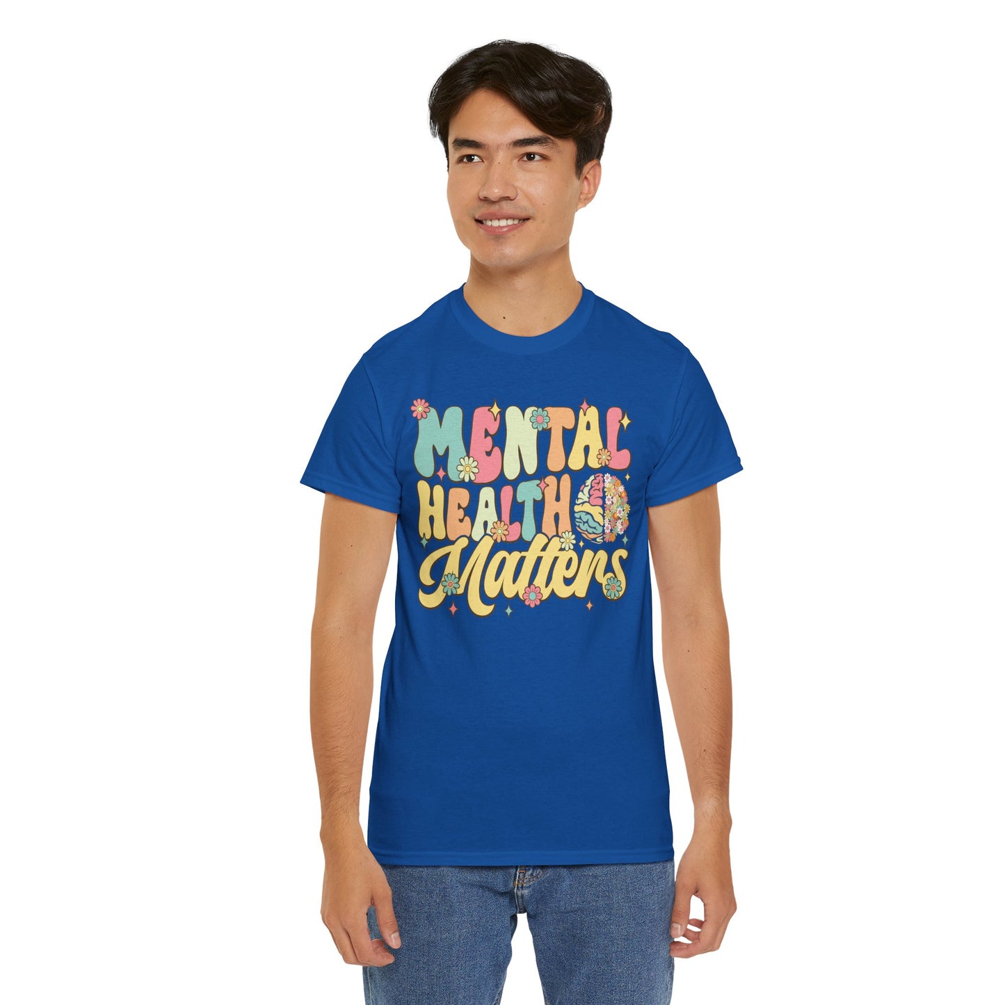 Mental Health Matters-Heavy Cotton Tee