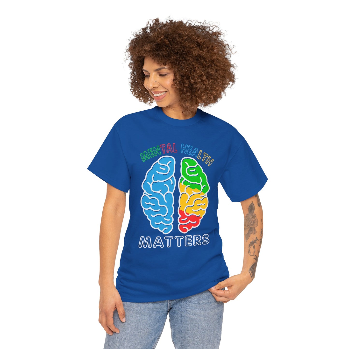 Mental Health Matters-Heavy Cotton Tee