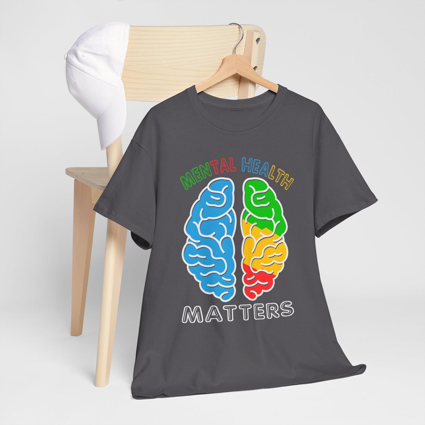 Mental Health Matters-Heavy Cotton Tee